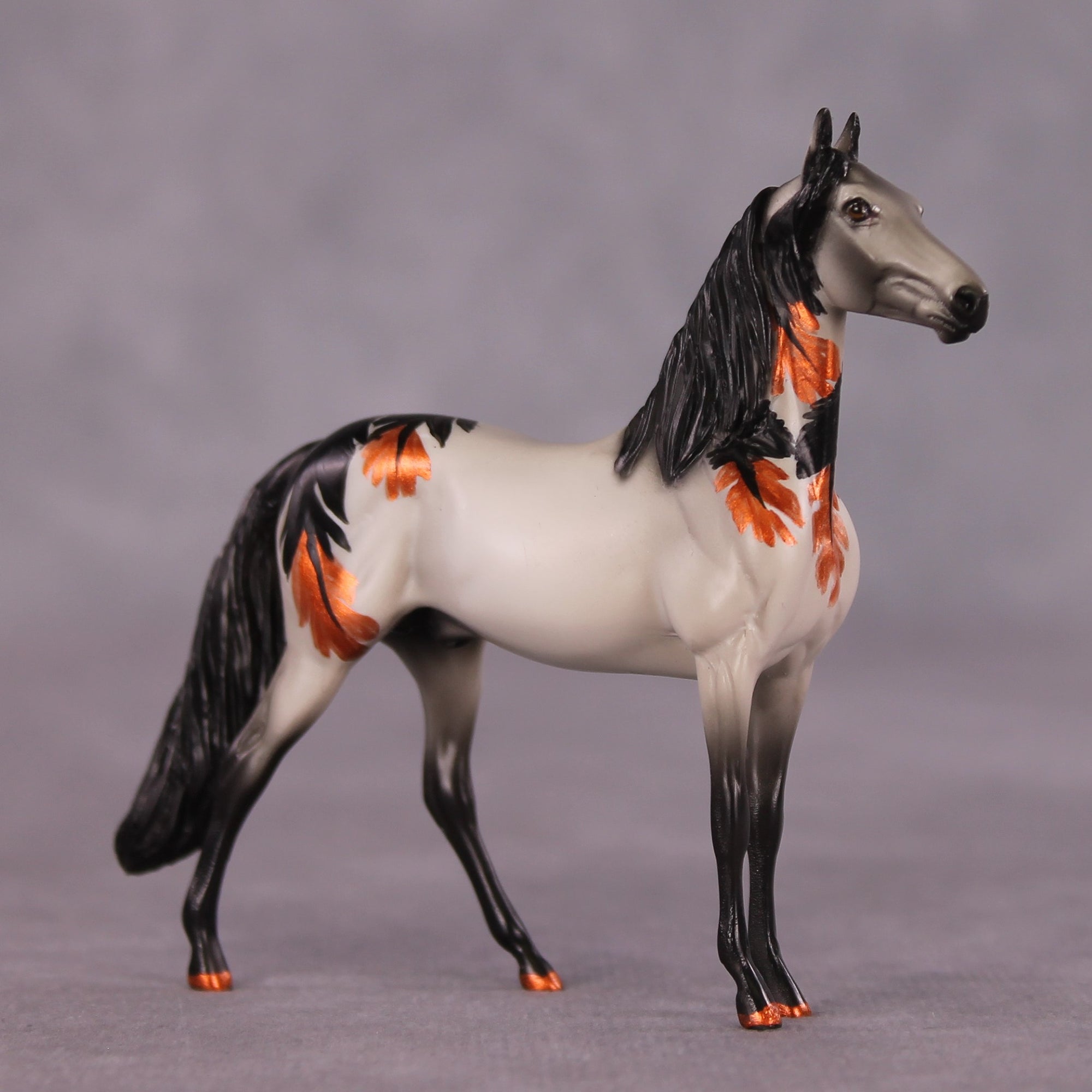 "Fleuron" OOAK Morgan Chip by Dawn Quick SHCF25