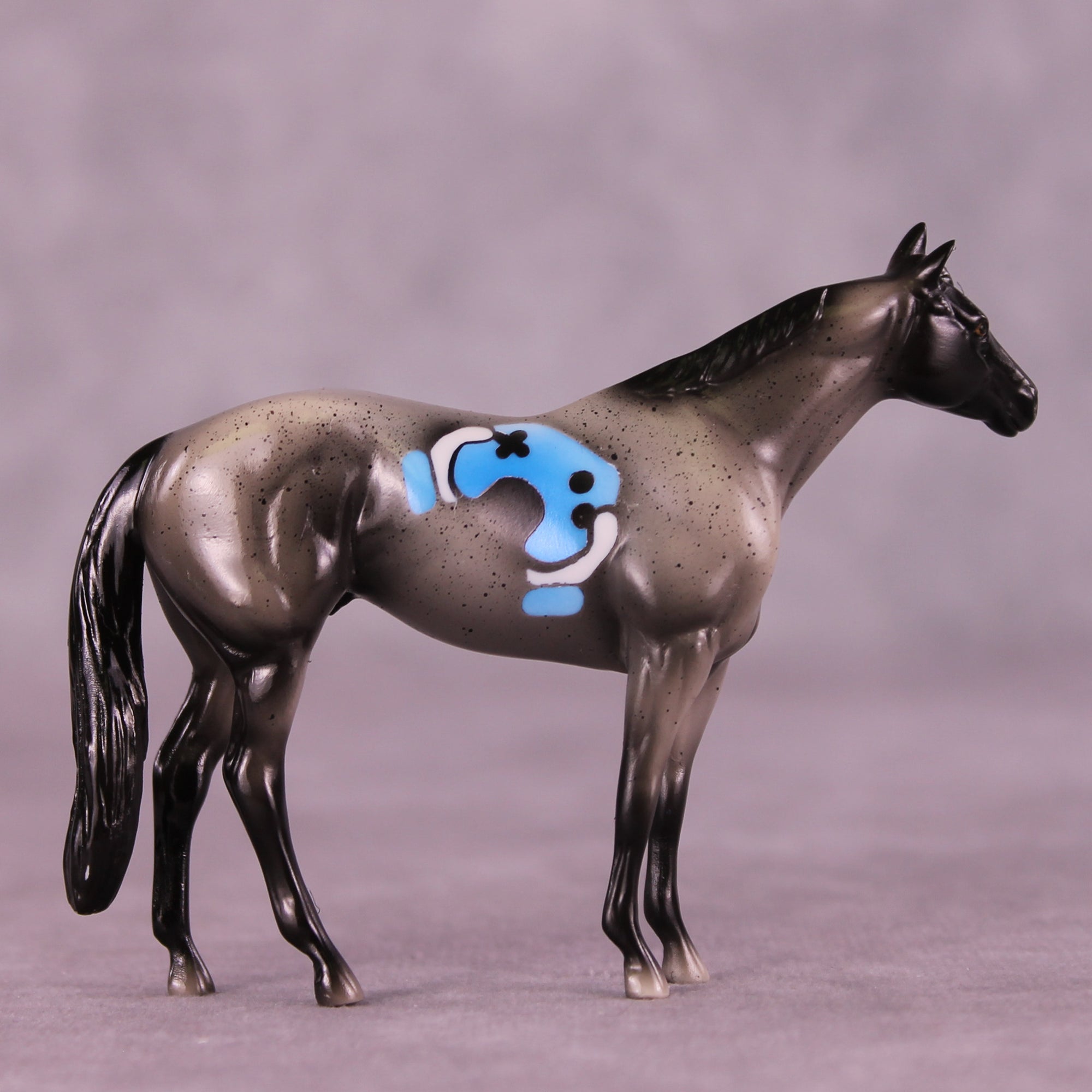 Gamer OOAK Chip Stock Horse by Kike (Enrique) Duarte SCD25