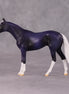 Crumpet OOAK Dark Purple Deco Thoroughbred Chip By Jamie Adamson HS24