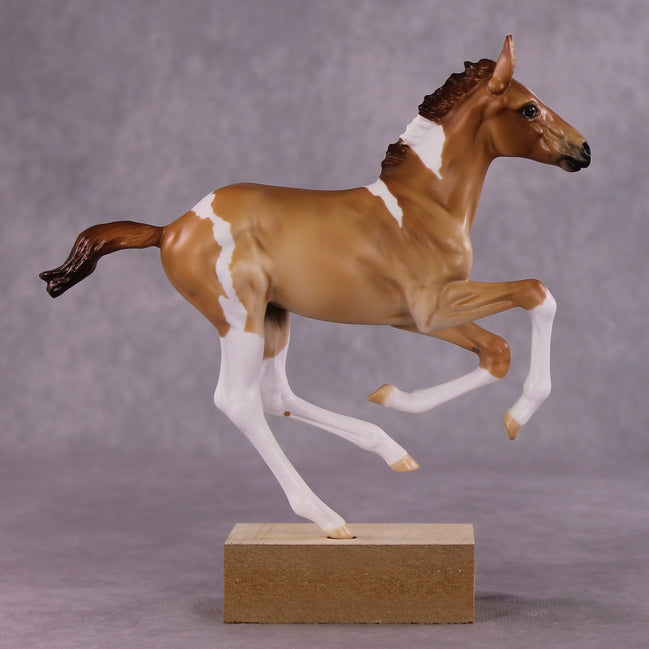 "Call My Lawyer" OOAK Pimento Foal Blind Bag by Ellen Robbins SHCF25