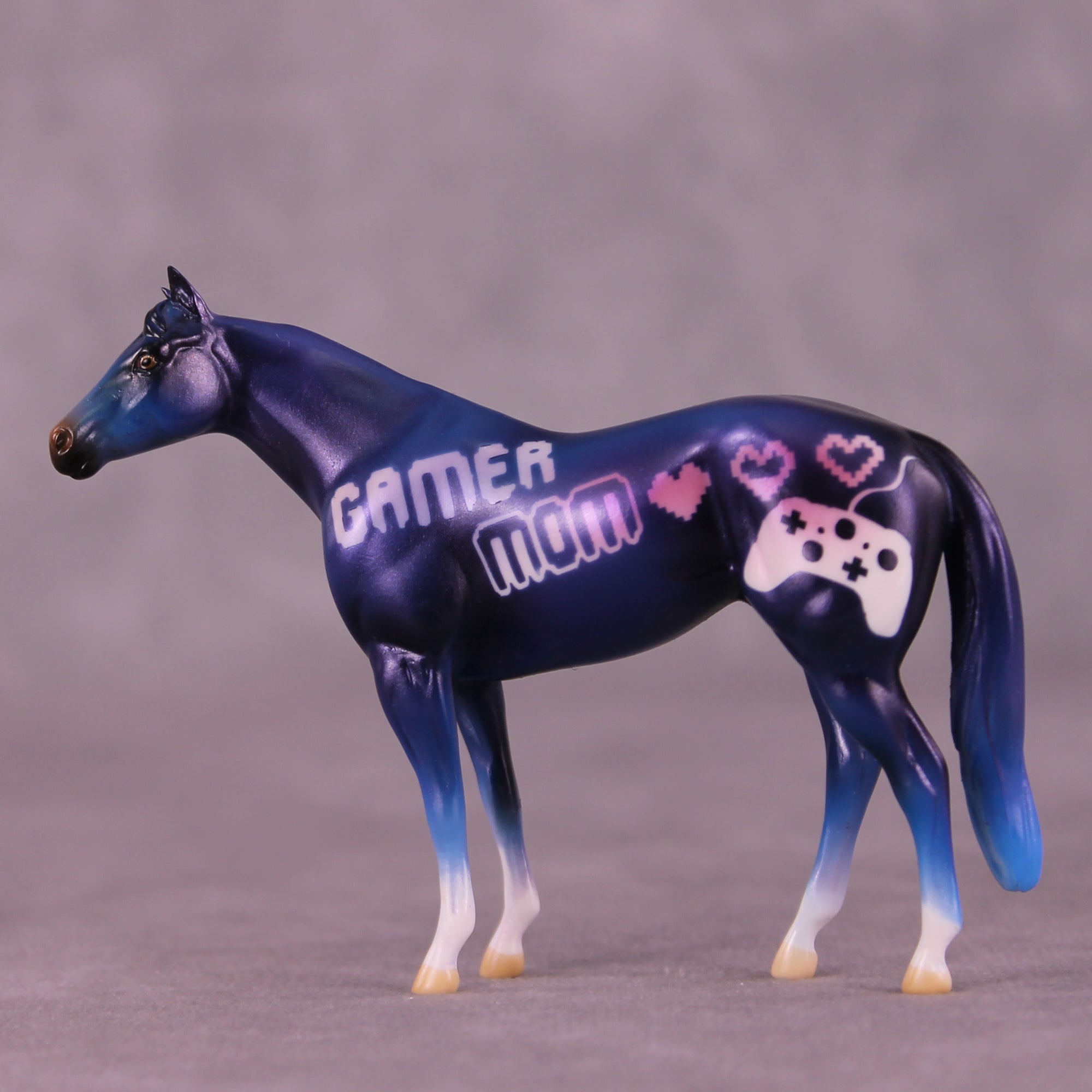 Gamer Mom OOAK Chip Stock Horse by Kike (Enrique) Duarte SCD25