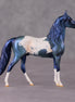 Crystal OOAK Blue Teal Appy Deco Morgan Chip By Jamie Adamson HS24
