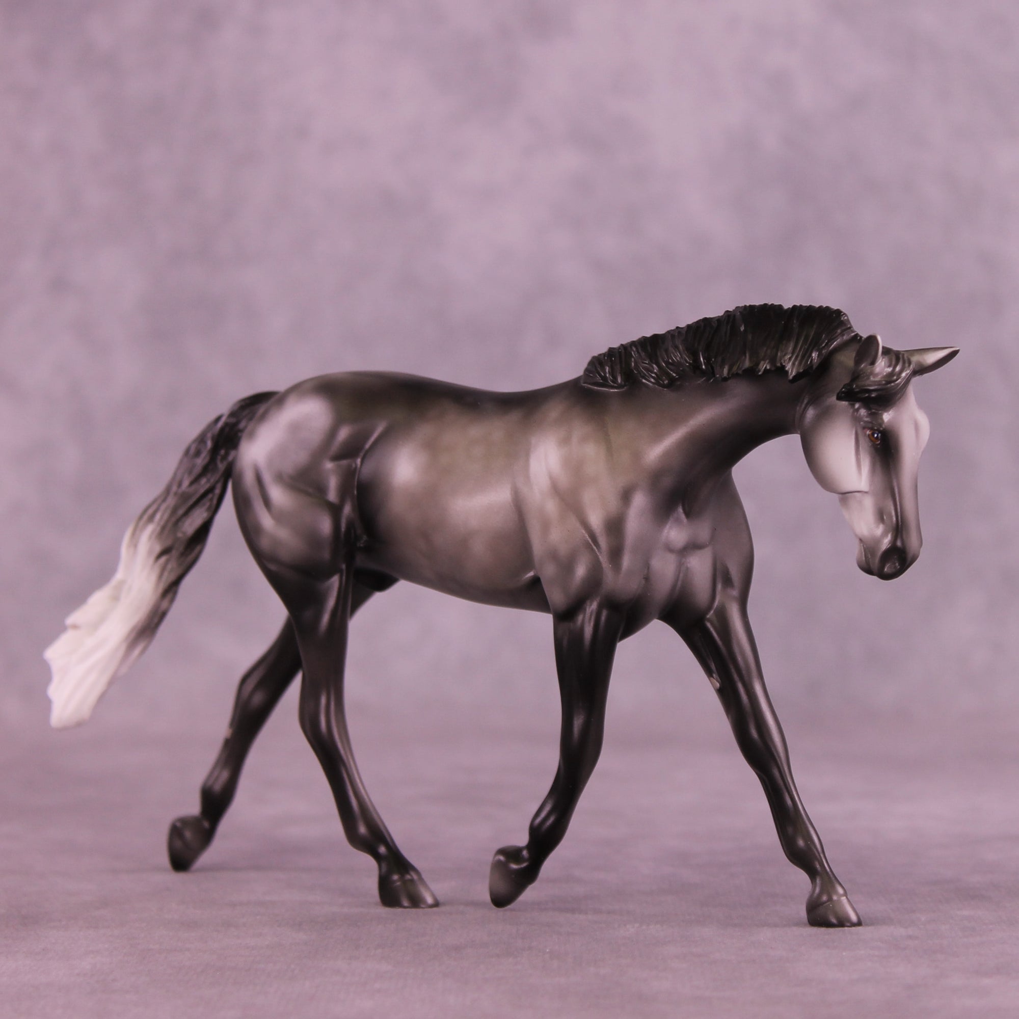 Balthazar, Caspar, &amp; Melchior OOAK Pebble Warmbloods Set by Anna Rieck HS25