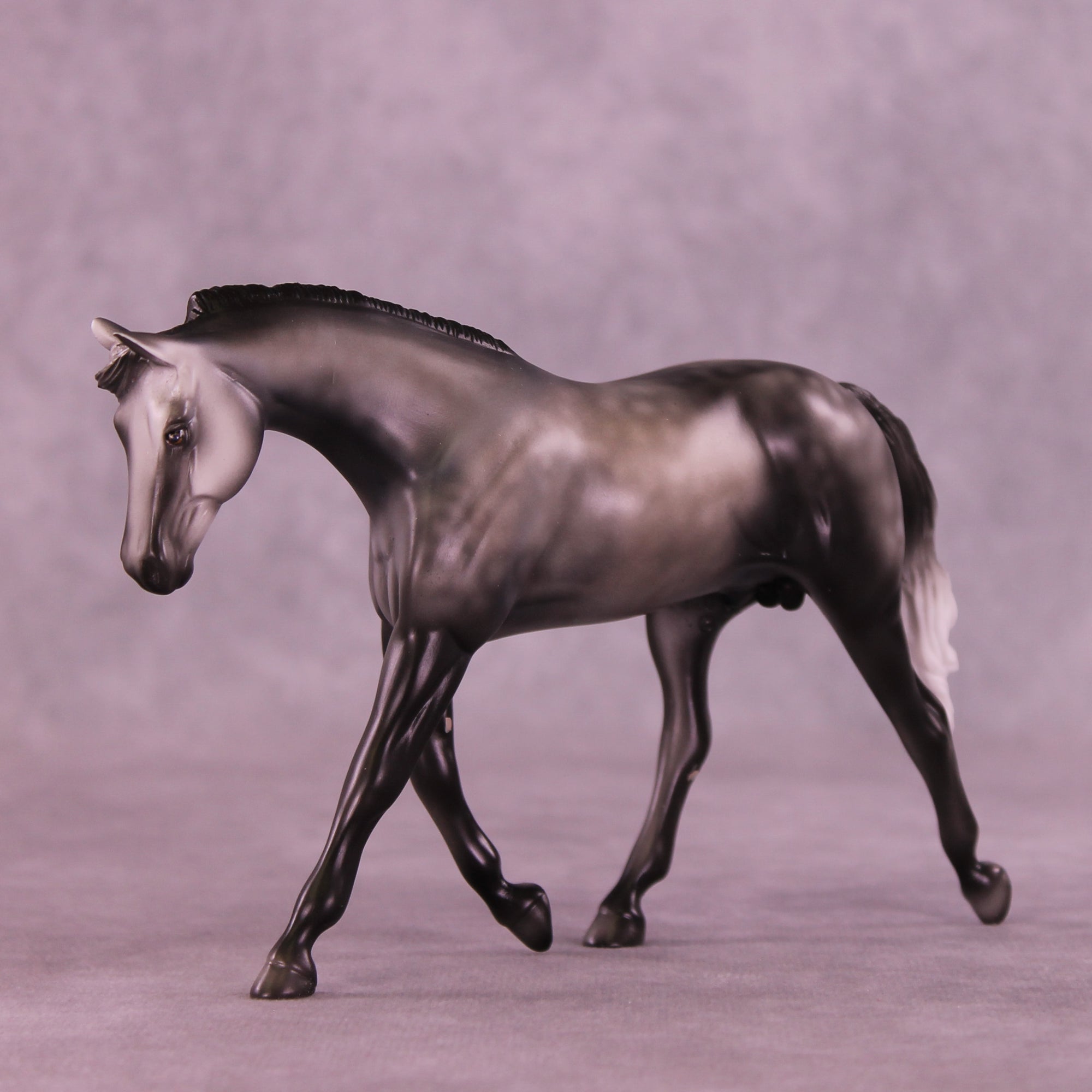 Balthazar, Caspar, &amp; Melchior OOAK Pebble Warmbloods Set by Anna Rieck HS25