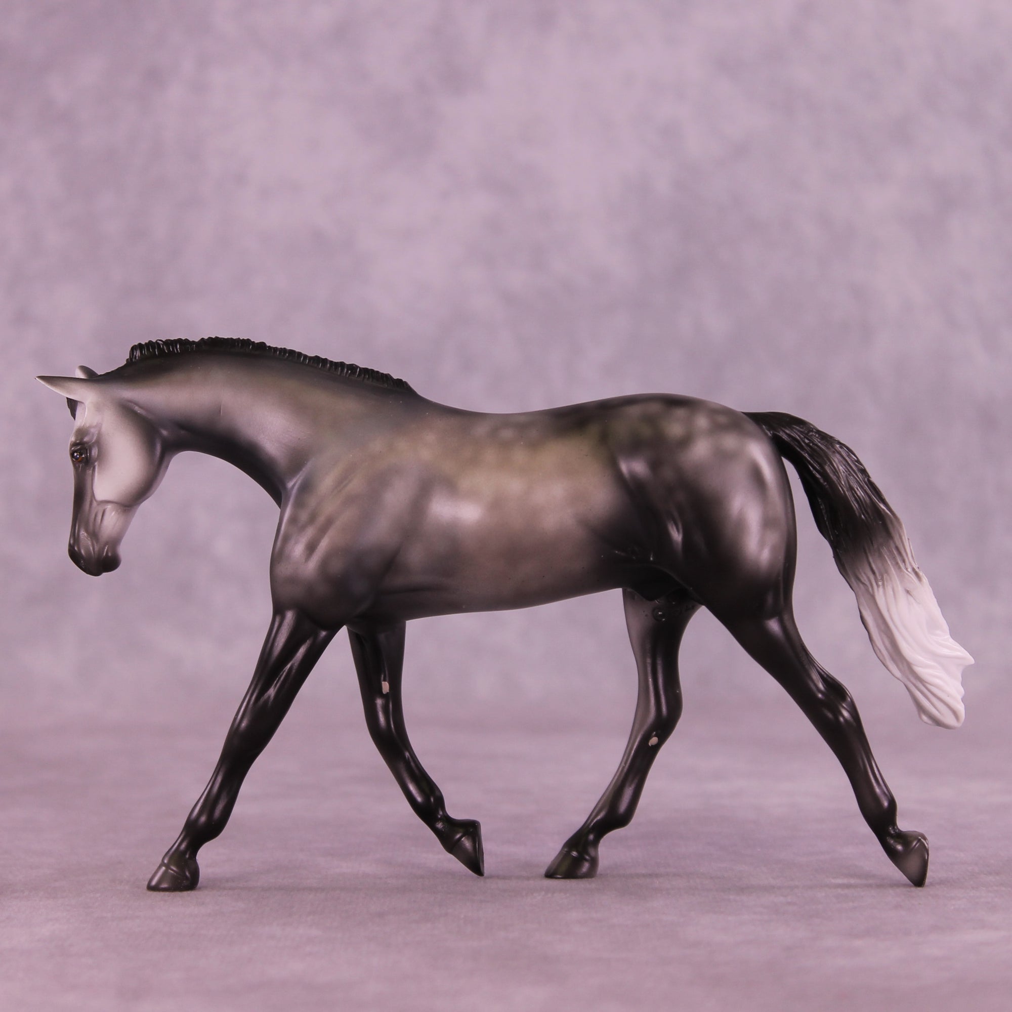 Balthazar, Caspar, &amp; Melchior OOAK Pebble Warmbloods Set by Anna Rieck HS25