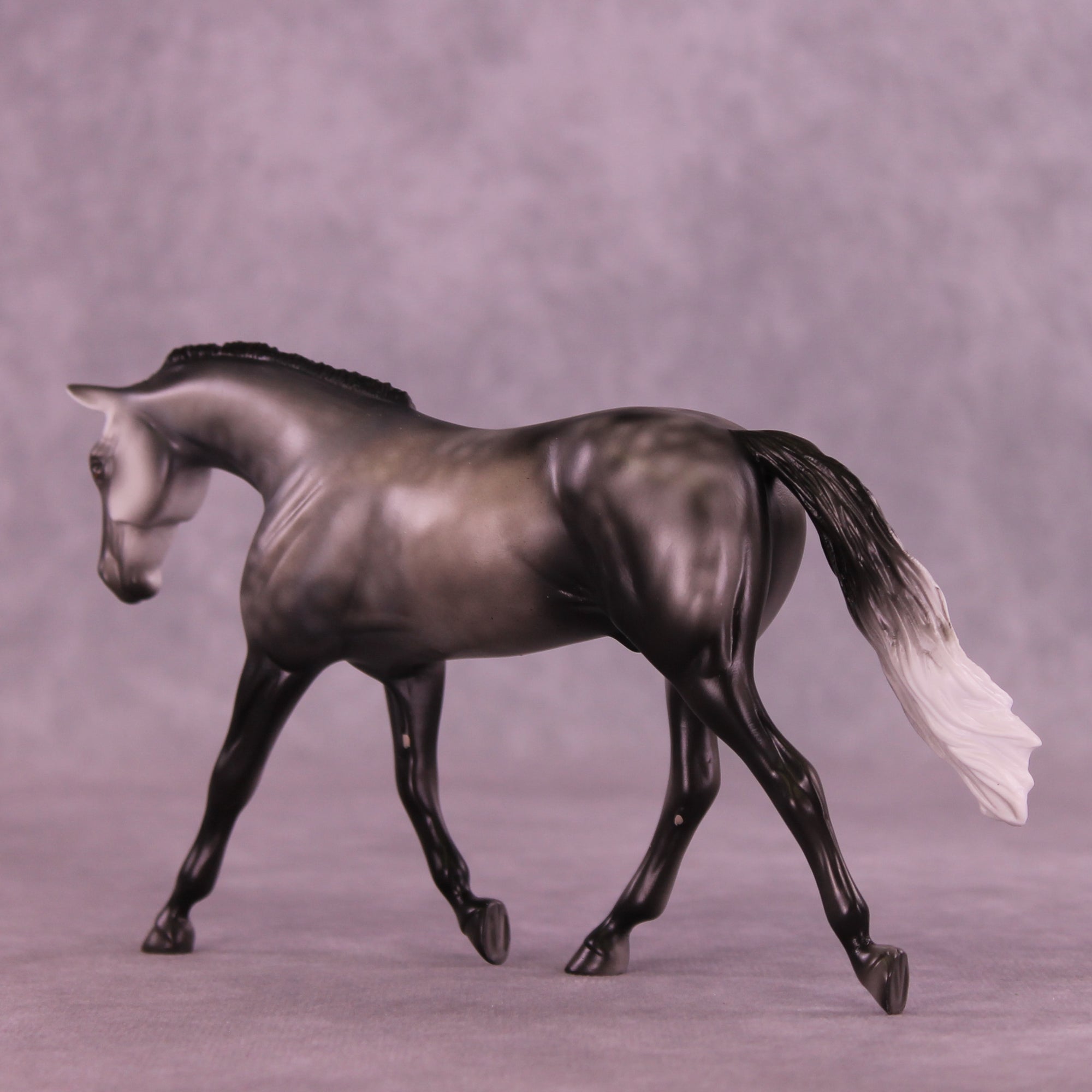 Balthazar, Caspar, &amp; Melchior OOAK Pebble Warmbloods Set by Anna Rieck HS25