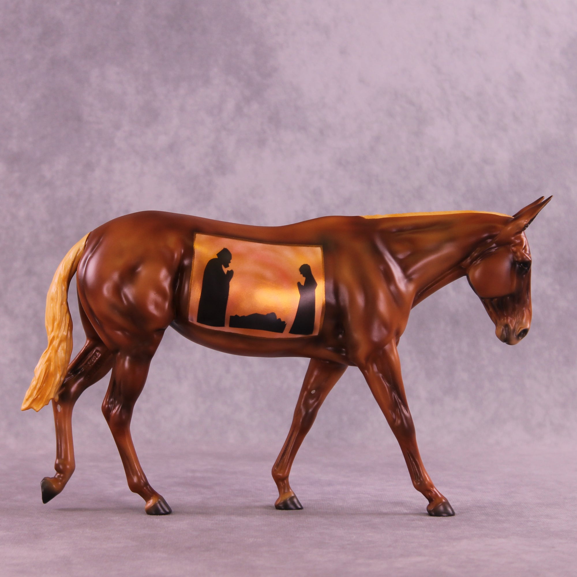 A Humble Birth OOAK Large Mule by Jamie Adamson HS25