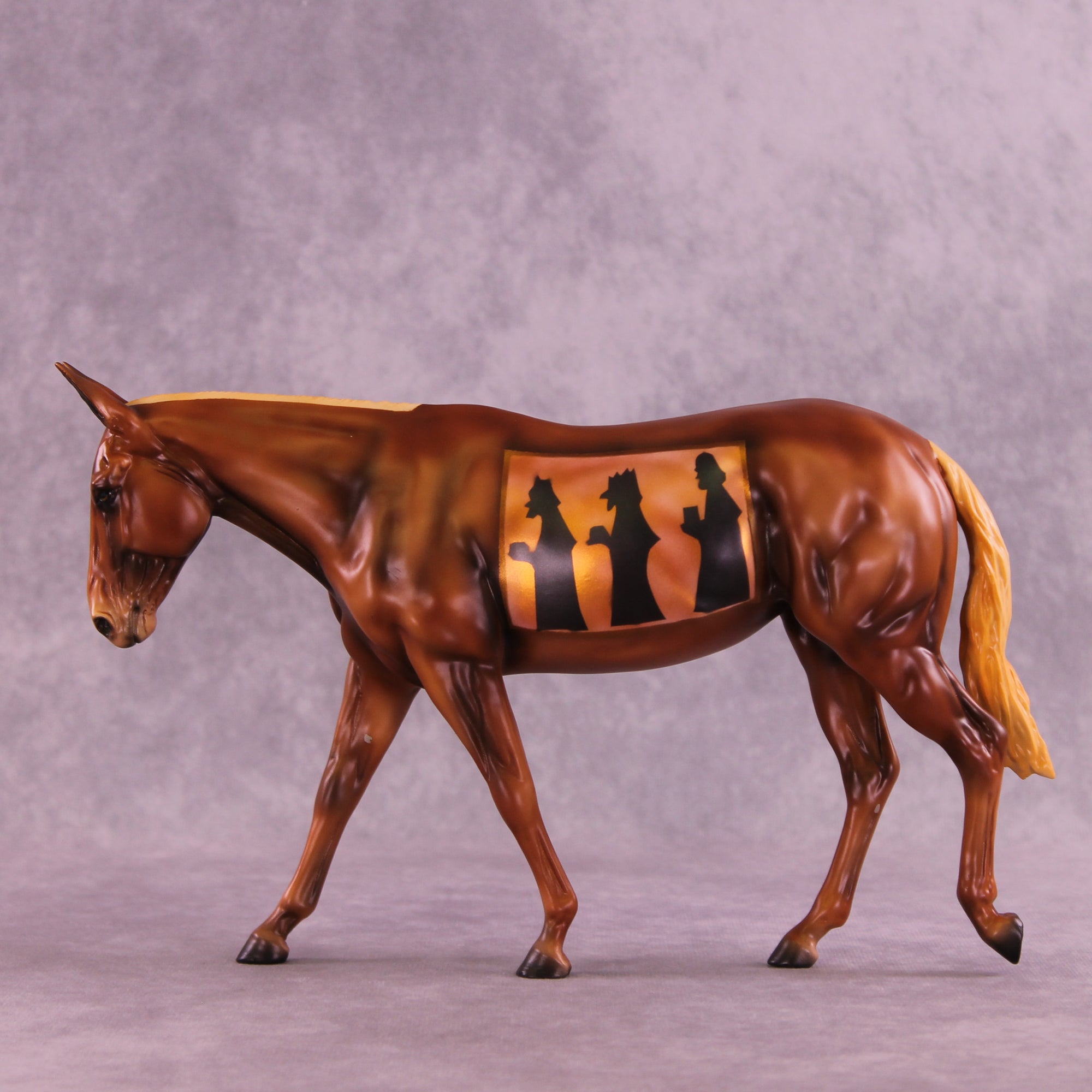 A Humble Birth OOAK Large Mule by Jamie Adamson HS25