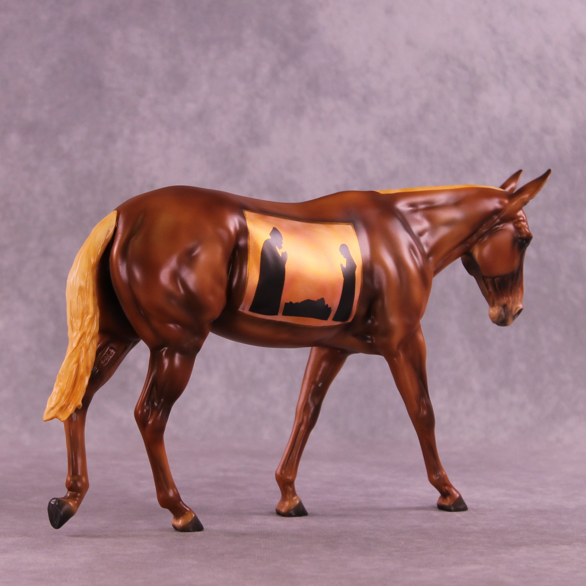 A Humble Birth OOAK Large Mule by Jamie Adamson HS25