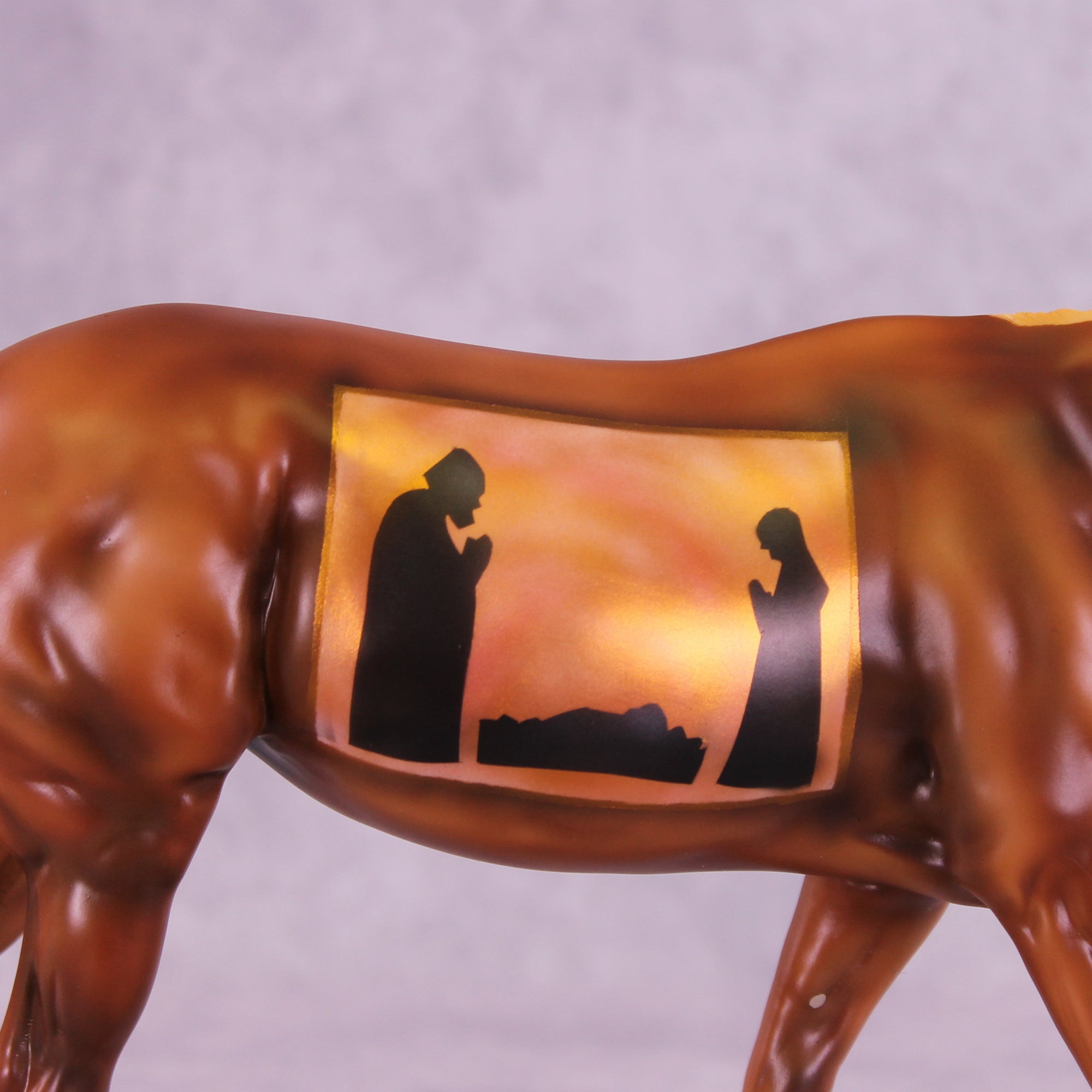 A Humble Birth OOAK Large Mule by Jamie Adamson HS25