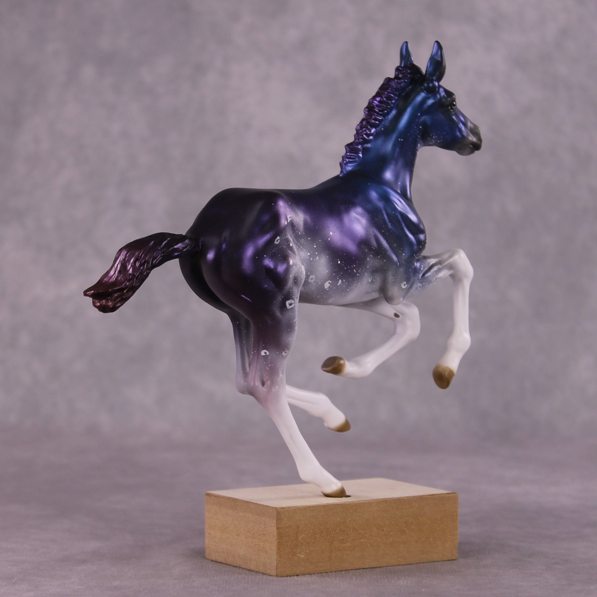 "Crystal Moonflower" OOAK Pimento Foal Blind Bag by Ellen Robbins SHCF25