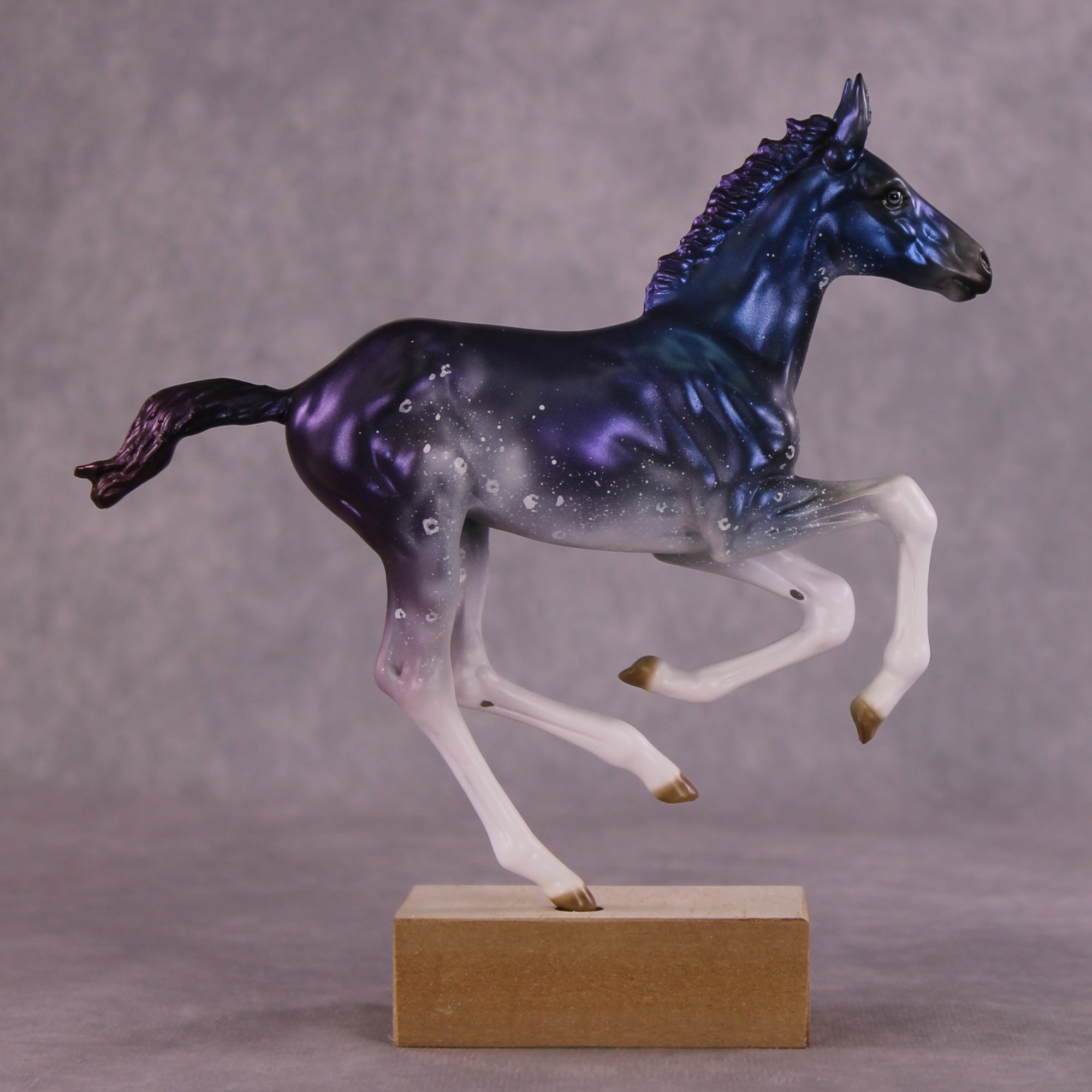 "Crystal Moonflower" OOAK Pimento Foal Blind Bag by Ellen Robbins SHCF25