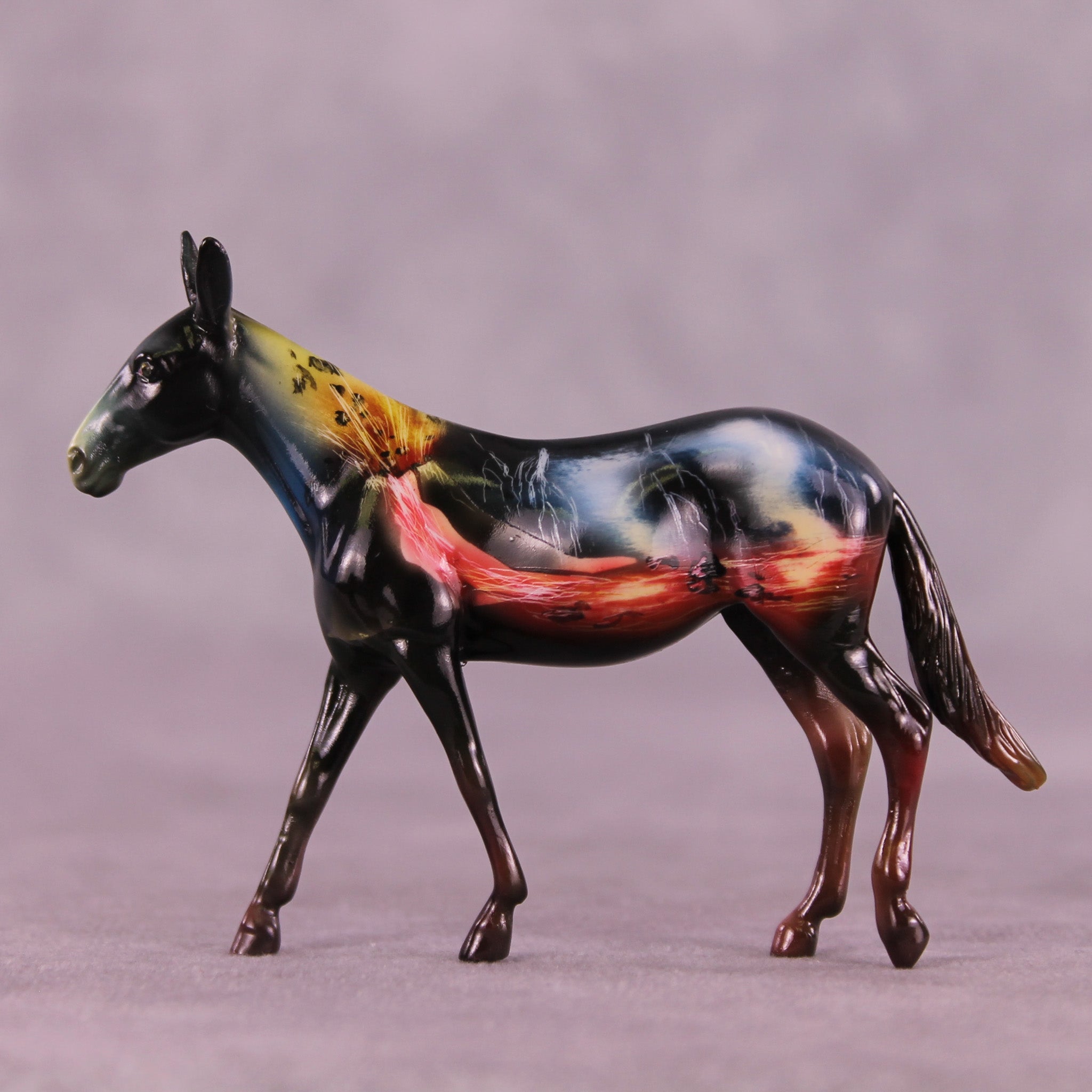Volcano OOAK Chip Mule by Kike (Enrique) Duarte MS25