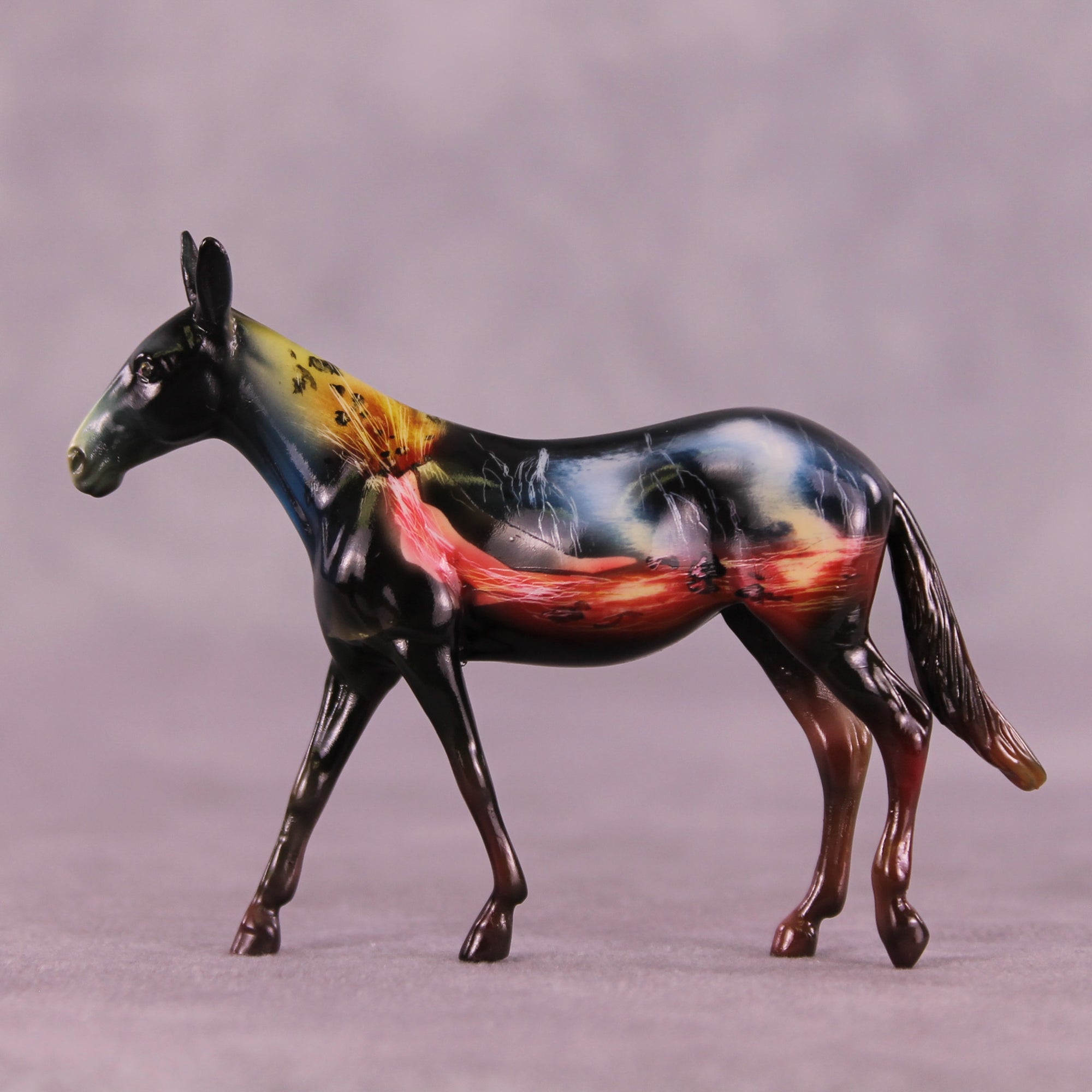 Volcano OOAK Chip Mule by Kike (Enrique) Duarte MS25