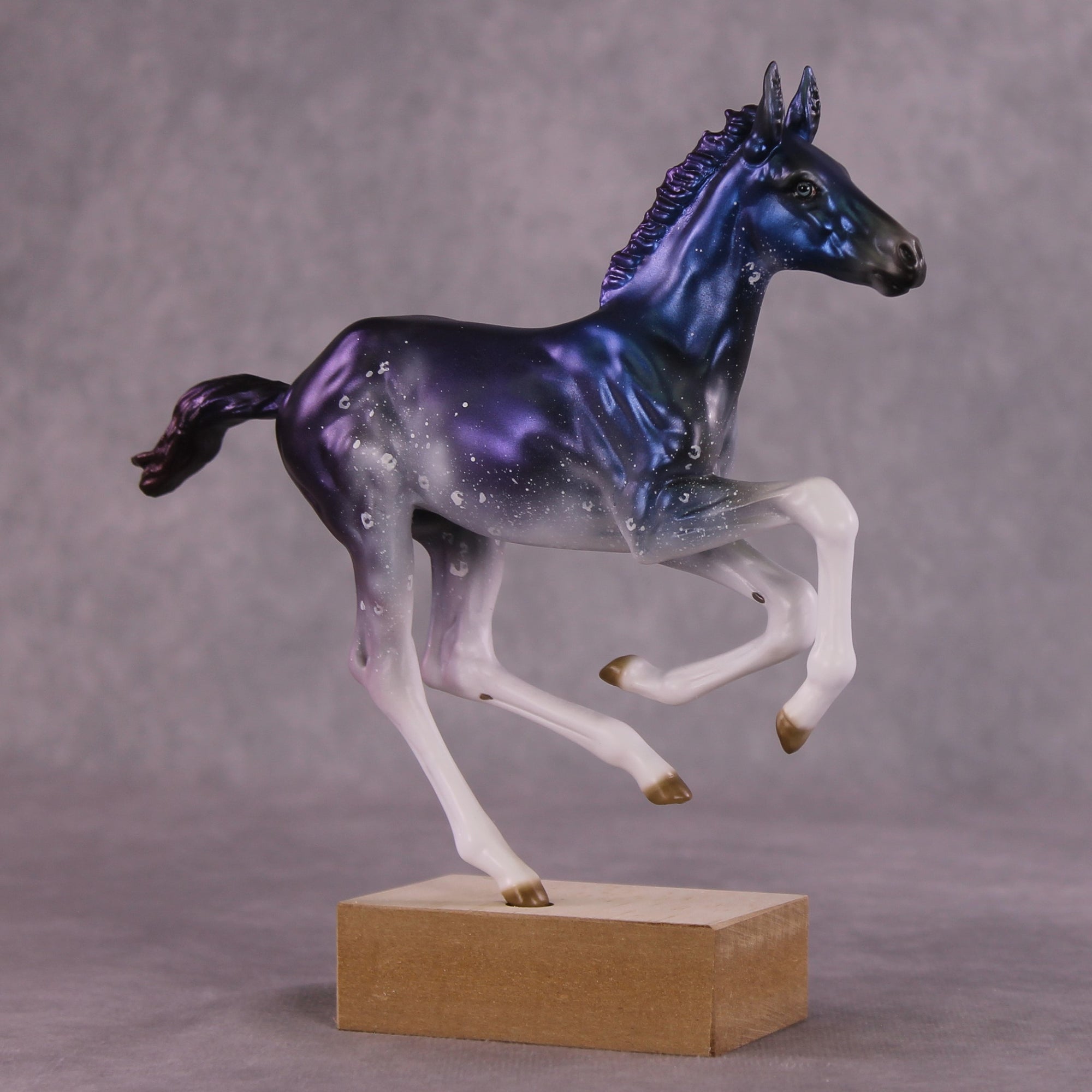 "Crystal Moonflower" OOAK Pimento Foal Blind Bag by Ellen Robbins SHCF25