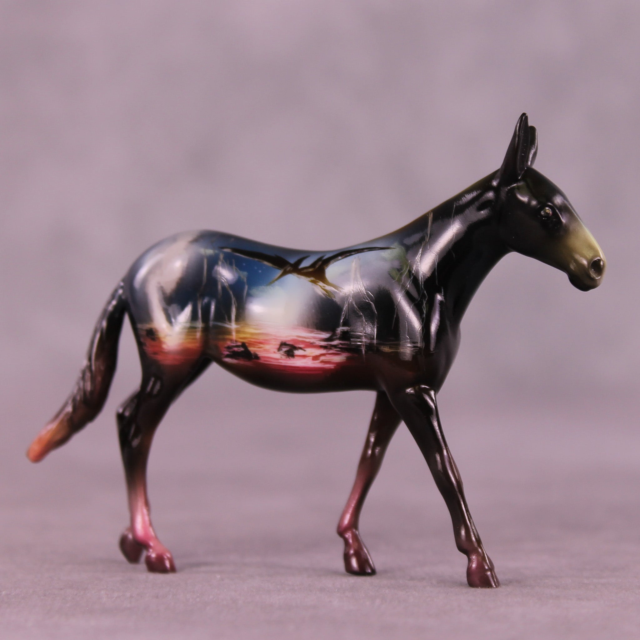 Volcano OOAK Chip Mule by Kike (Enrique) Duarte MS25