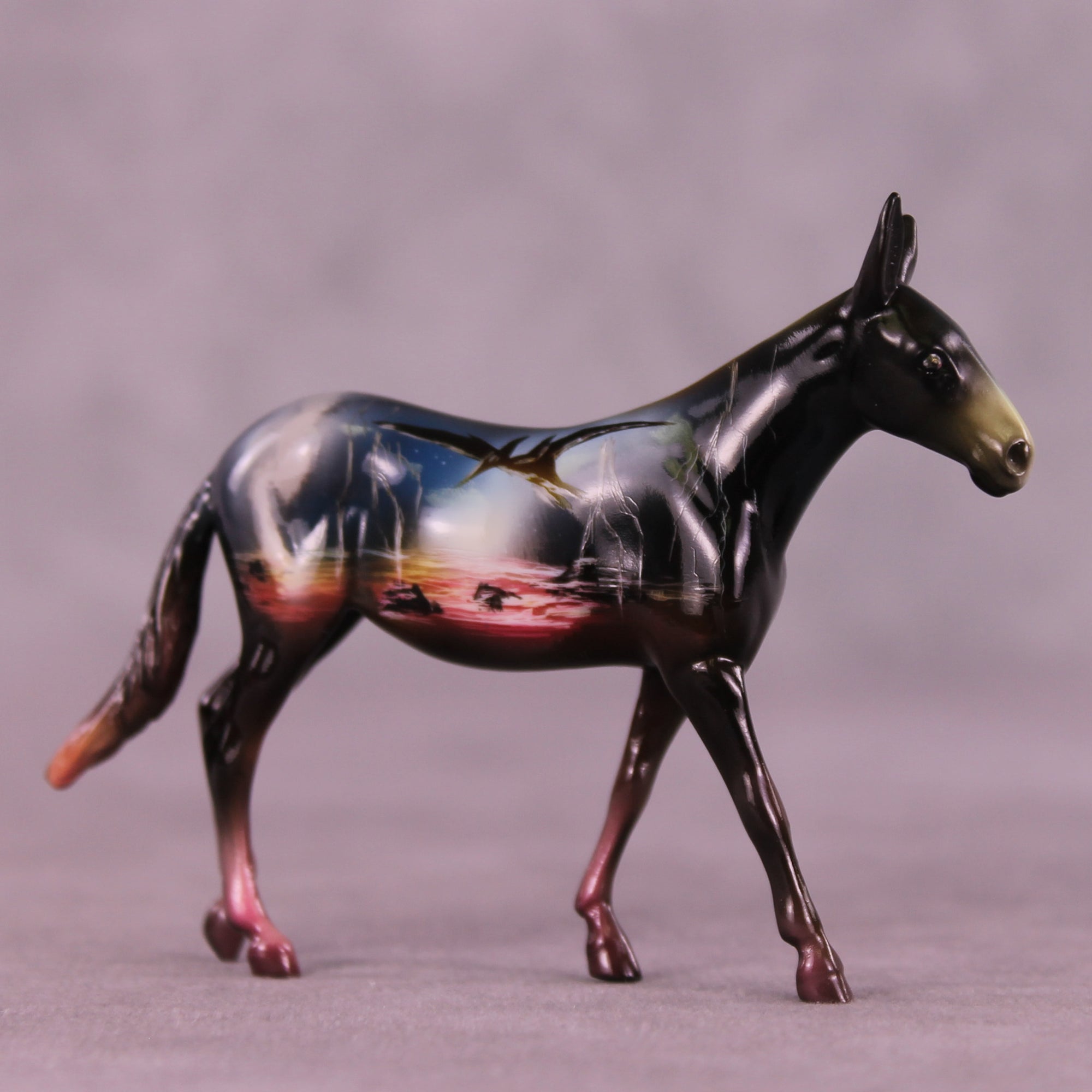 Volcano OOAK Chip Mule by Kike (Enrique) Duarte MS25