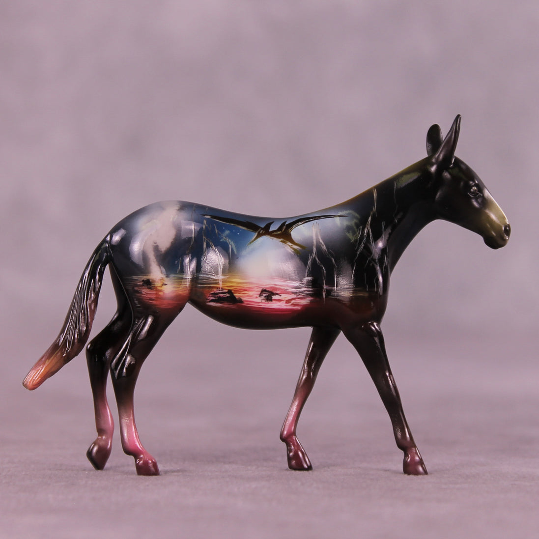Volcano OOAK Chip Mule by Kike (Enrique) Duarte MS25