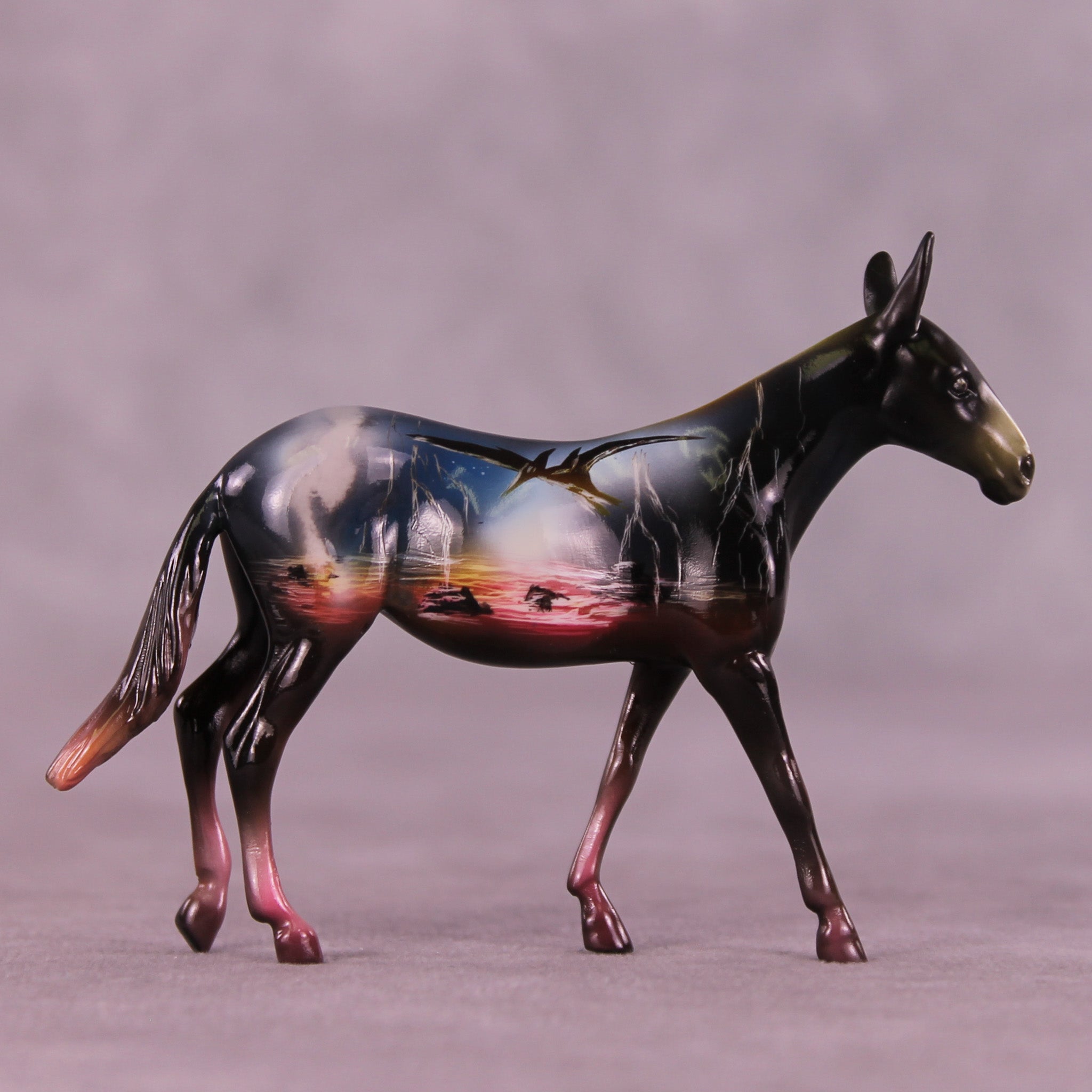 Volcano OOAK Chip Mule by Kike (Enrique) Duarte MS25
