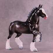 Titanium OOAK Trotting Drafter by Enrique Duarte DDOOAKs25