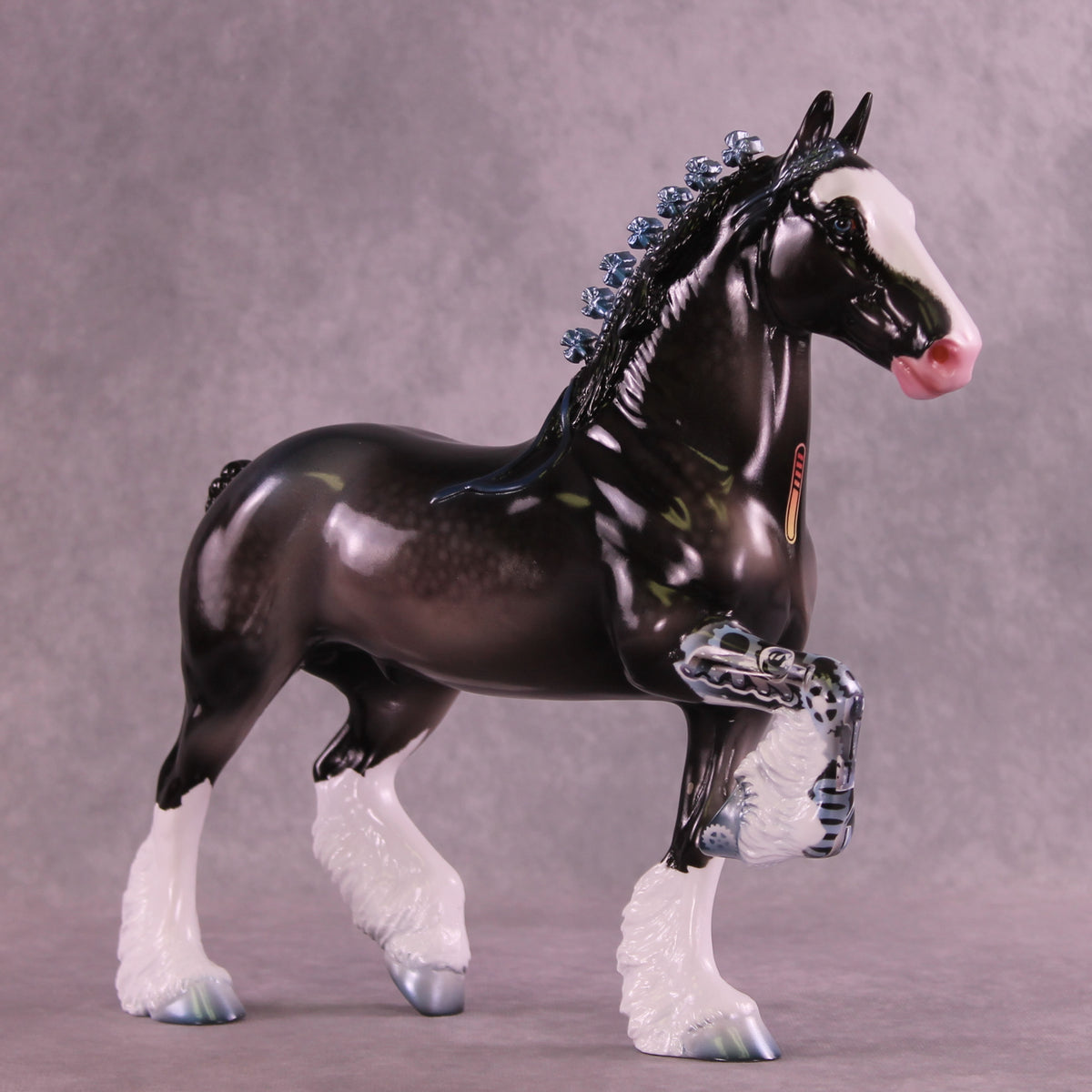 Titanium OOAK Trotting Drafter by Enrique Duarte DDOOAKs25