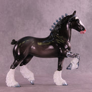 Titanium OOAK Trotting Drafter by Enrique Duarte DDOOAKs25