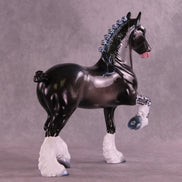 Titanium OOAK Trotting Drafter by Enrique Duarte DDOOAKs25