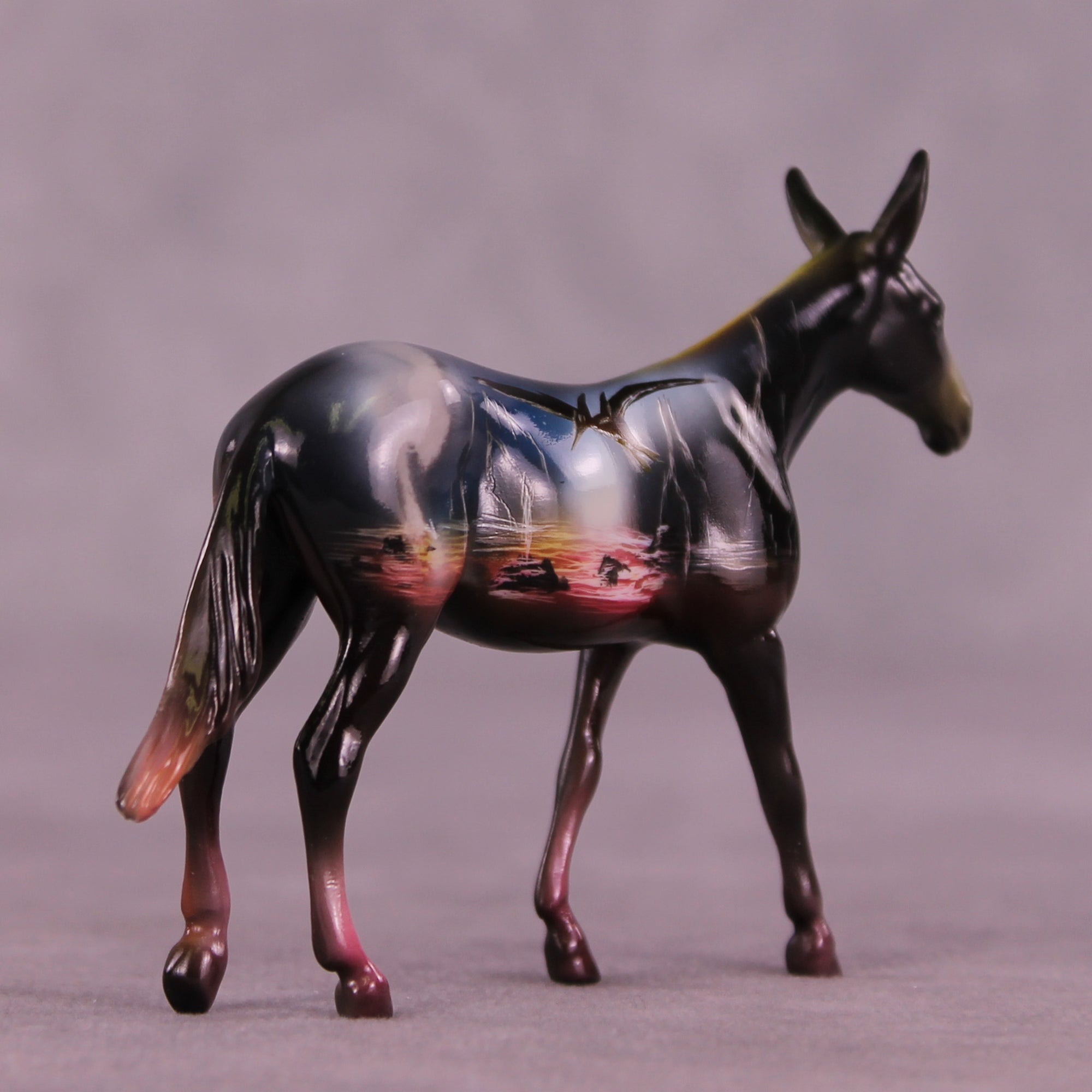 Volcano OOAK Chip Mule by Kike (Enrique) Duarte MS25