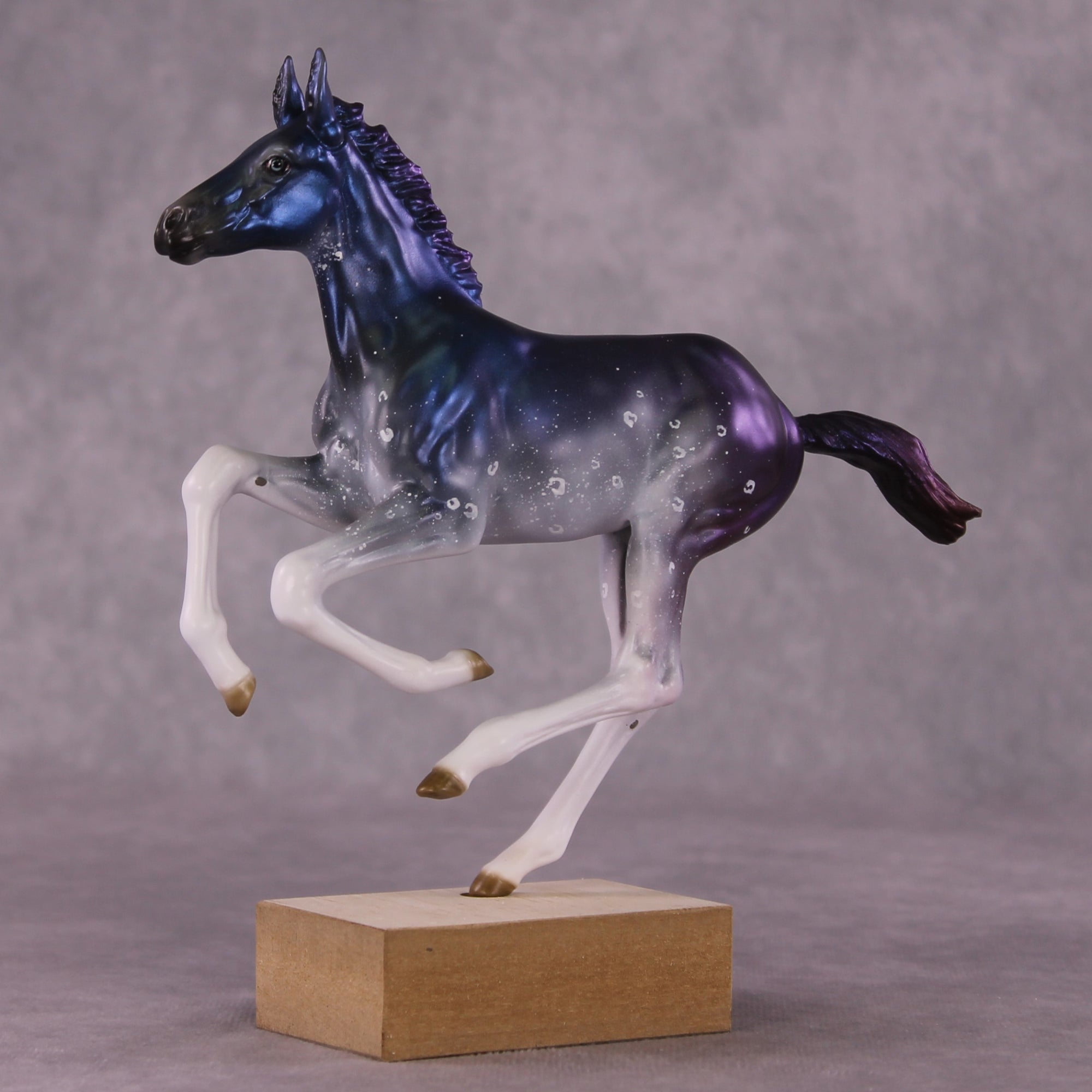 "Crystal Moonflower" OOAK Pimento Foal Blind Bag by Ellen Robbins SHCF25