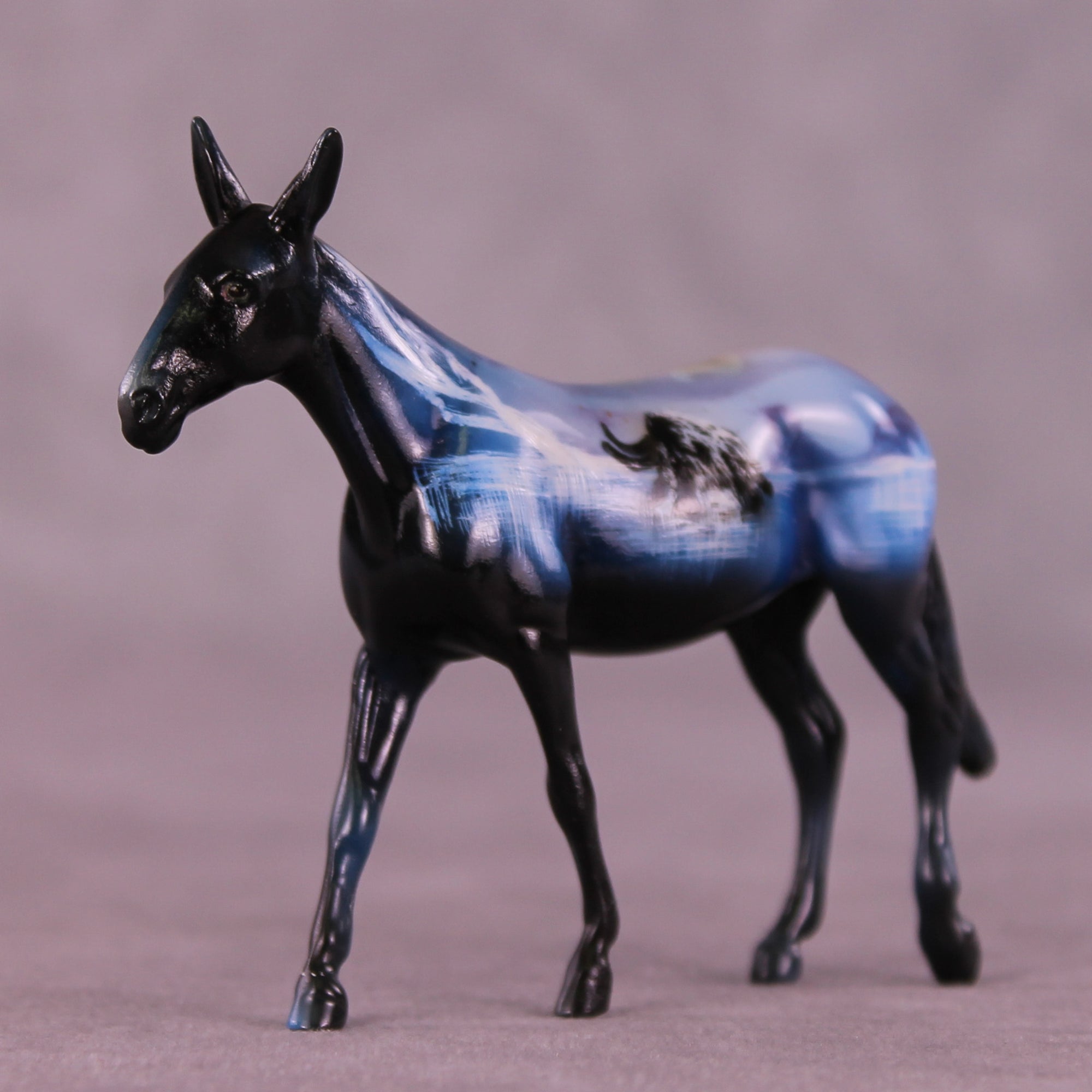 Ivory OOAK Chip Mule by Kike (Enrique) Duarte MS25