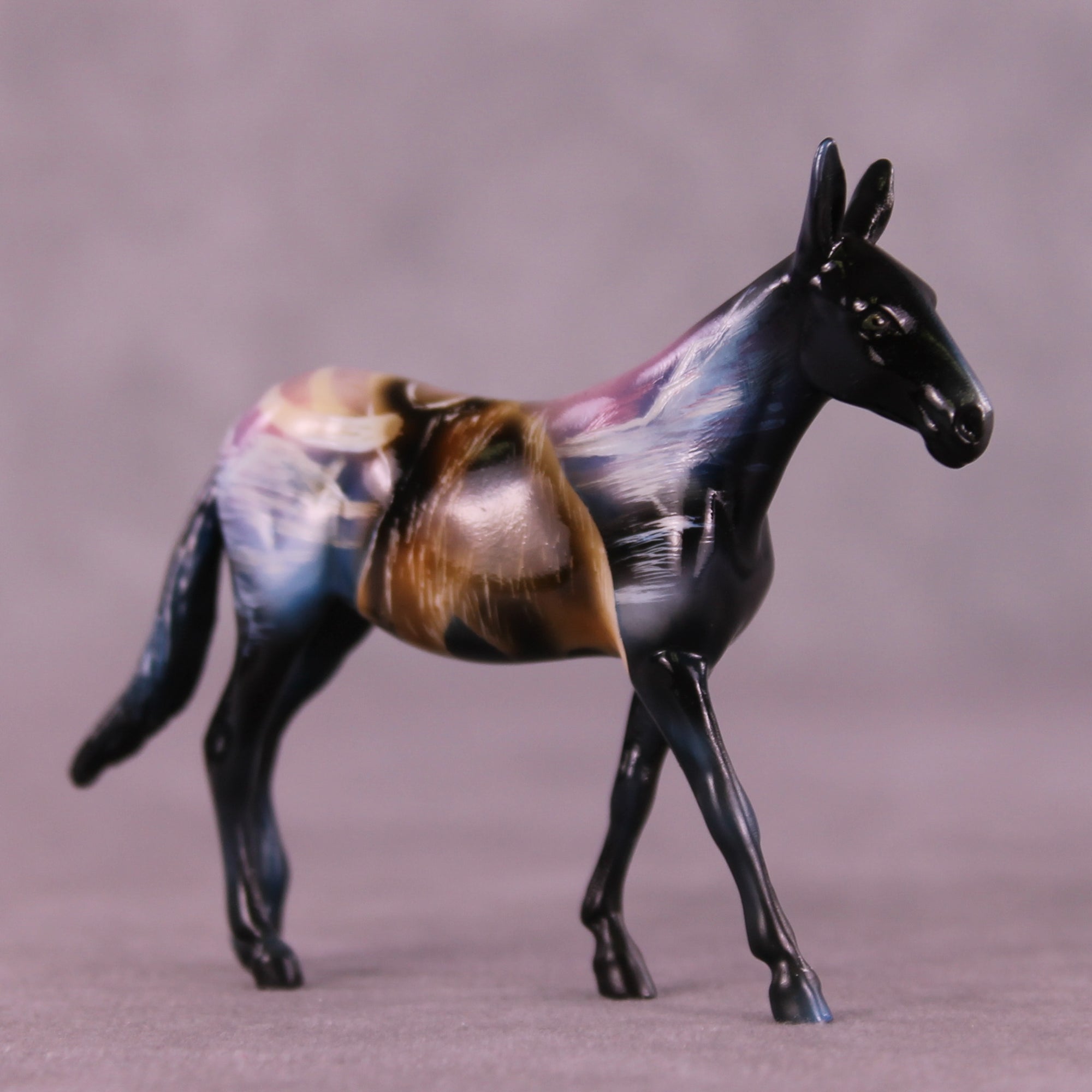 Ivory OOAK Chip Mule by Kike (Enrique) Duarte MS25