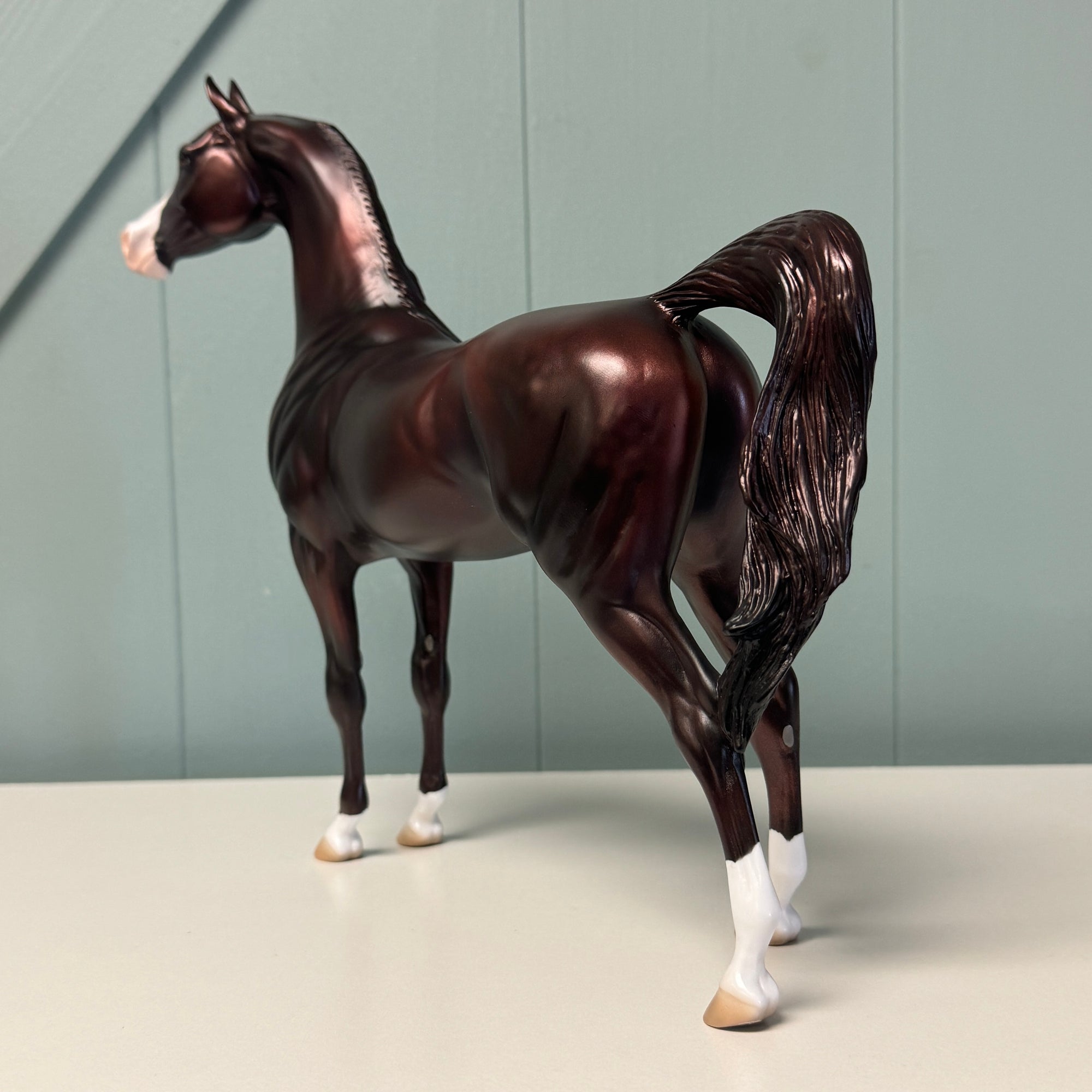 Messmer OOAK Liver Chestnut Arabian By Jess Hamill EQ24