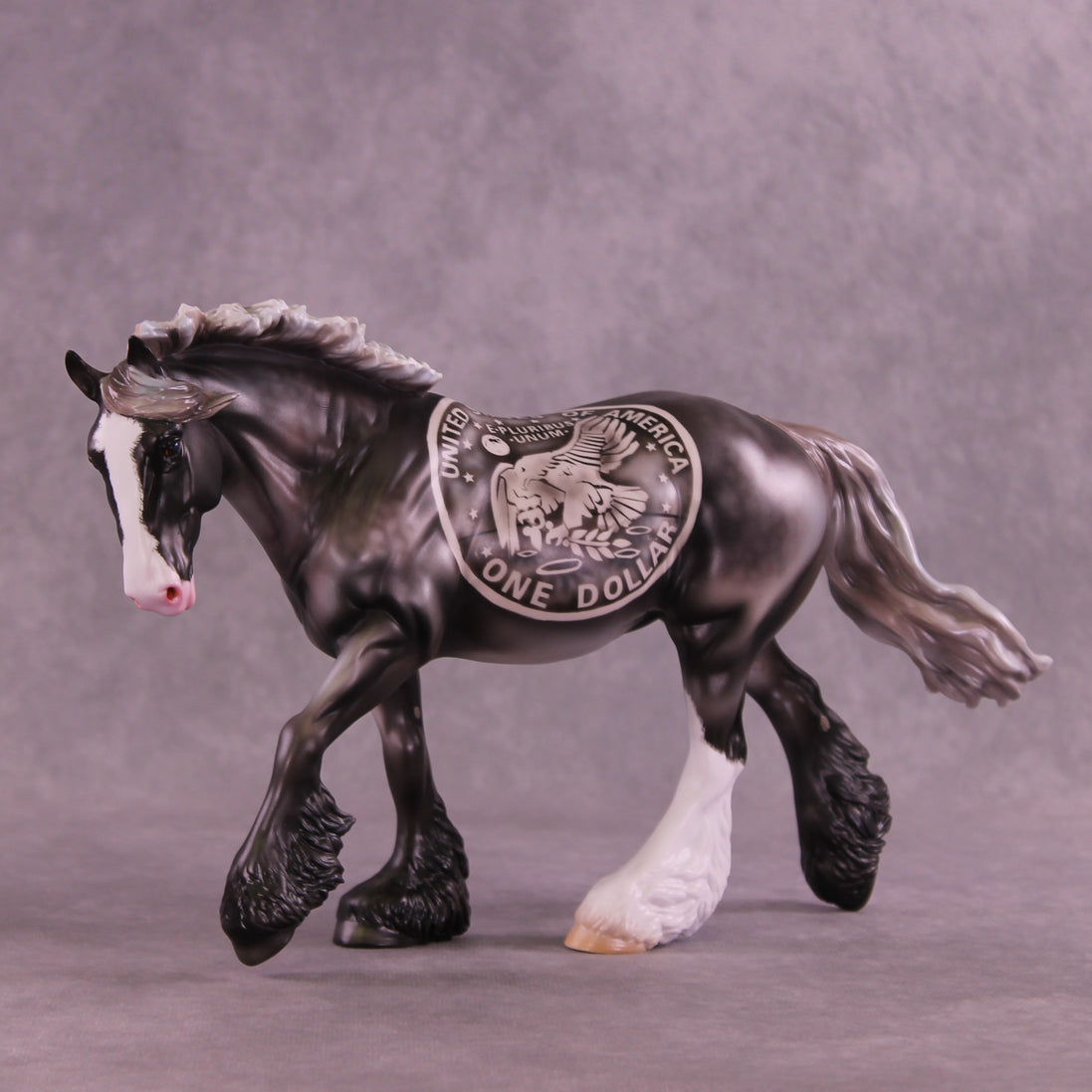 One Dollar OOAK FCM Irish Cob by Enrique Duarte DDOOAKs25