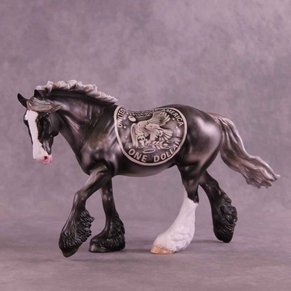 One Dollar OOAK FCM Irish Cob by Enrique Duarte DDOOAKs25