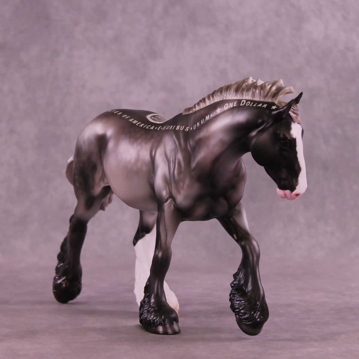 One Dollar OOAK FCM Irish Cob by Enrique Duarte DDOOAKs25