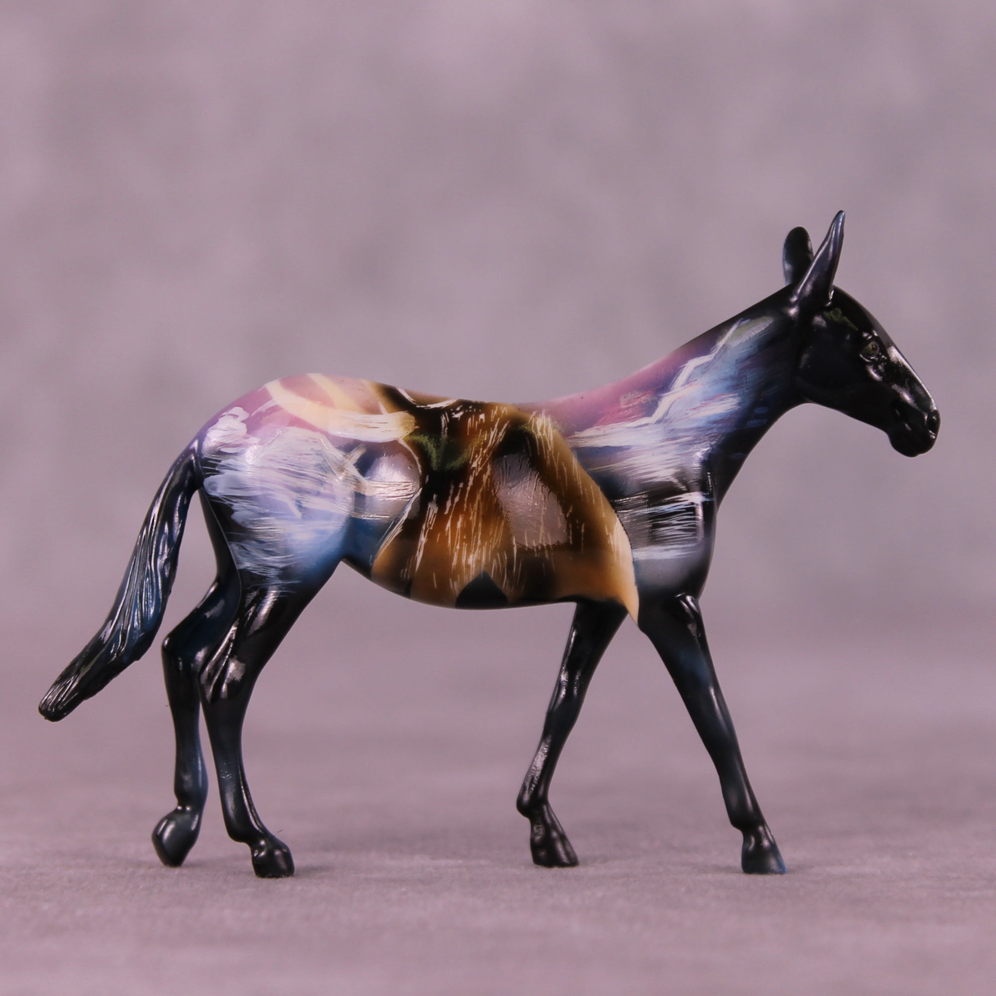 Ivory OOAK Chip Mule by Kike (Enrique) Duarte MS25