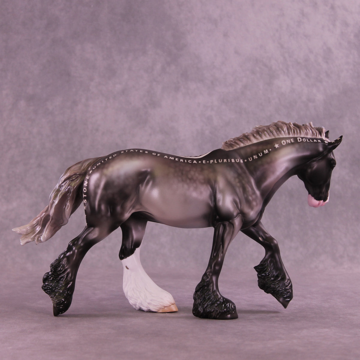 One Dollar OOAK FCM Irish Cob by Enrique Duarte DDOOAKs25