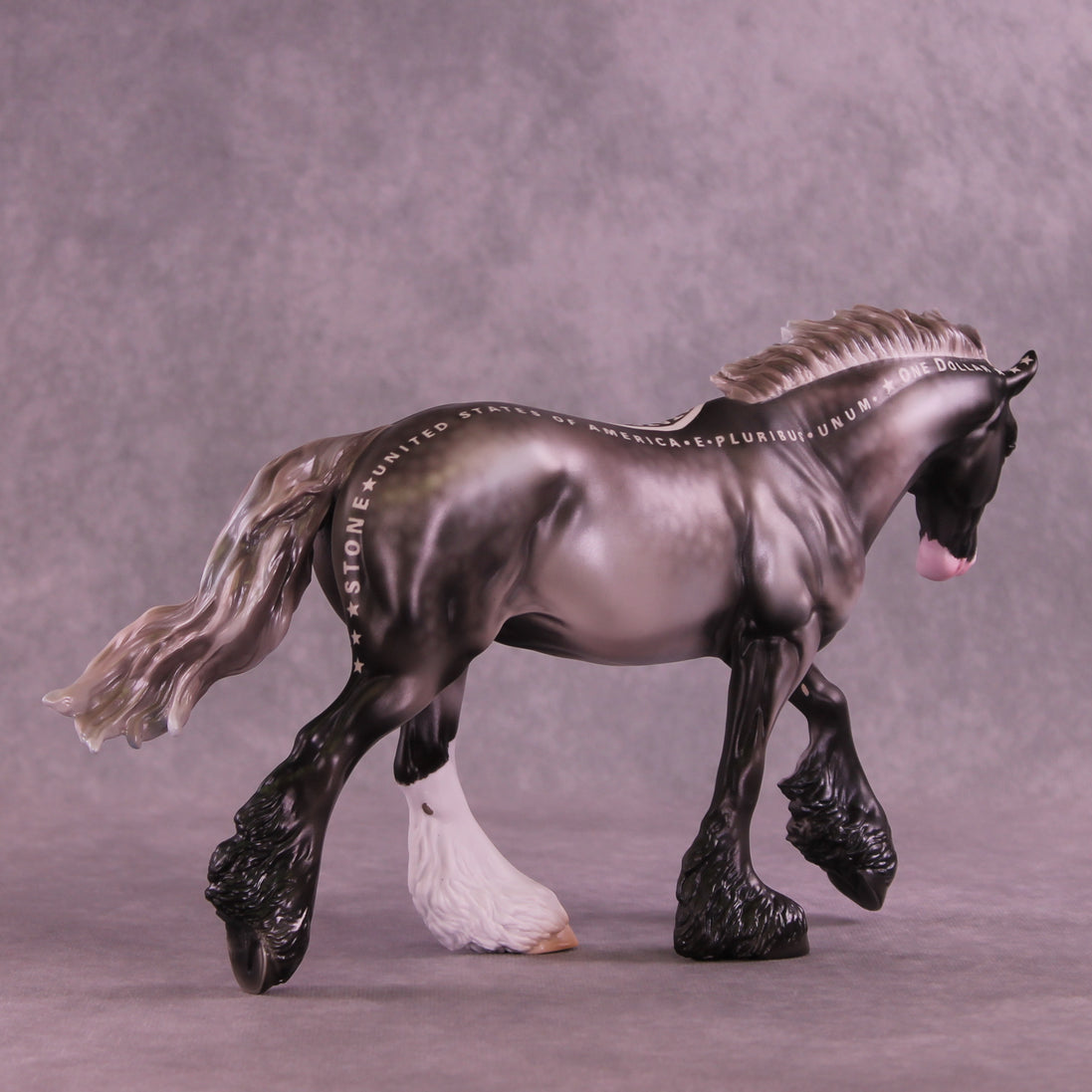 One Dollar OOAK FCM Irish Cob by Enrique Duarte DDOOAKs25