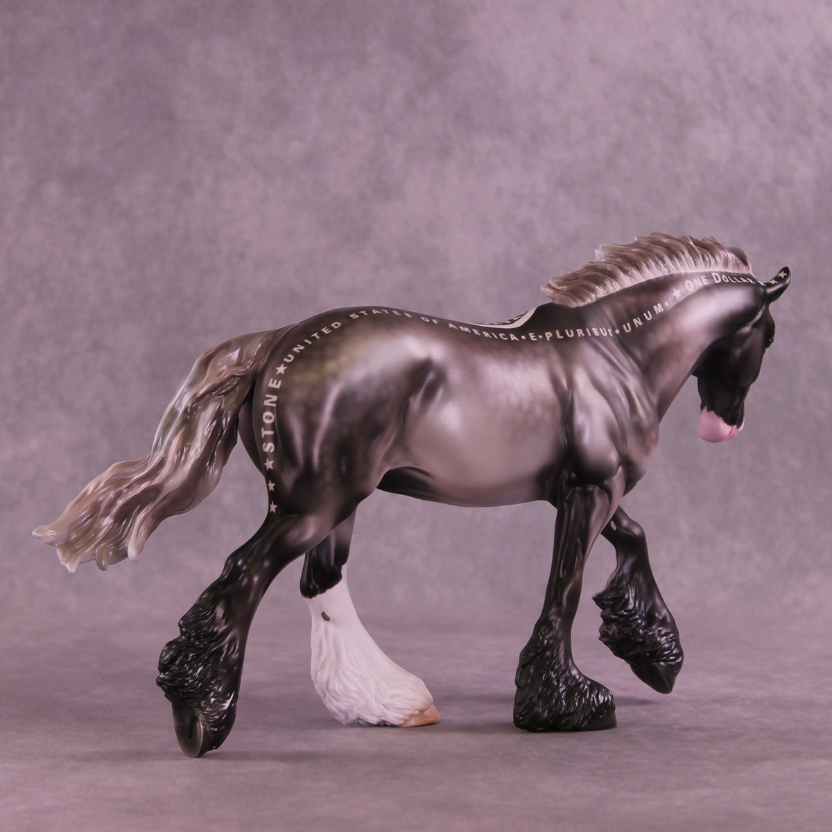 One Dollar OOAK FCM Irish Cob by Enrique Duarte DDOOAKs25