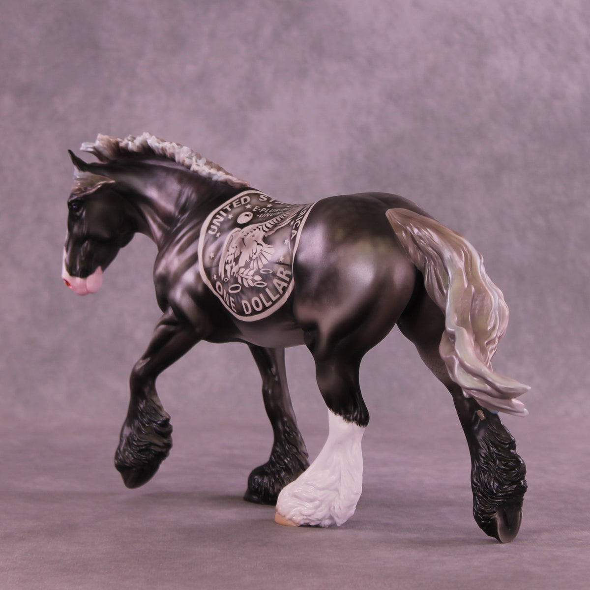 One Dollar OOAK FCM Irish Cob by Enrique Duarte DDOOAKs25