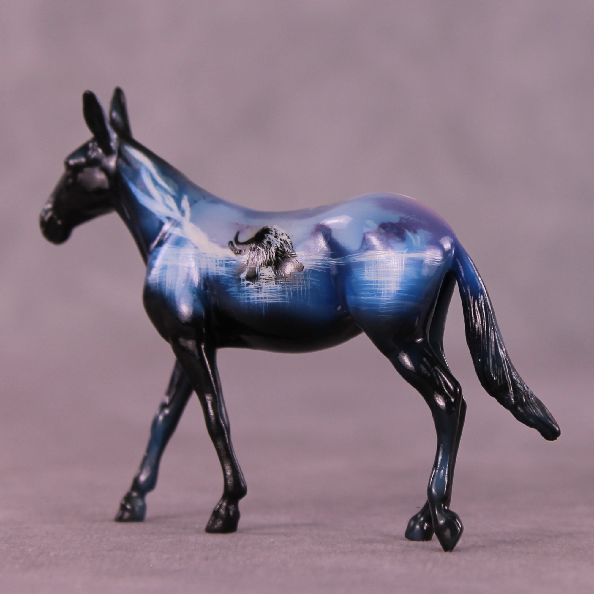 Ivory OOAK Chip Mule by Kike (Enrique) Duarte MS25