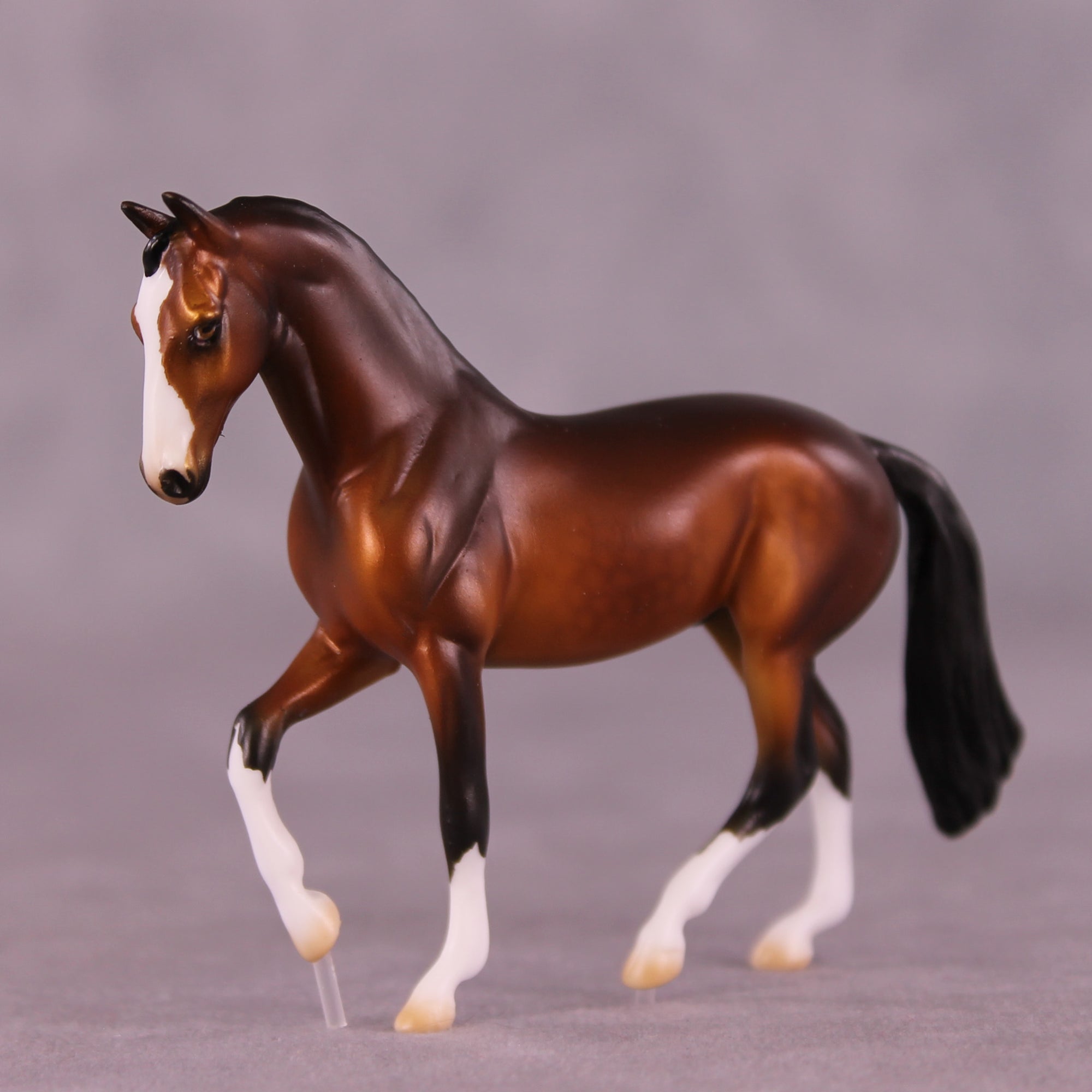 SAMPLE Pumpkin Spice Polka LE-5 FCM Chip Warmblood by Ellen Robbins HS25