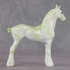 Ghiocel LE-6 Pearly White And Green Deco Custom Mare Draft Chip By Julie Keim FS25