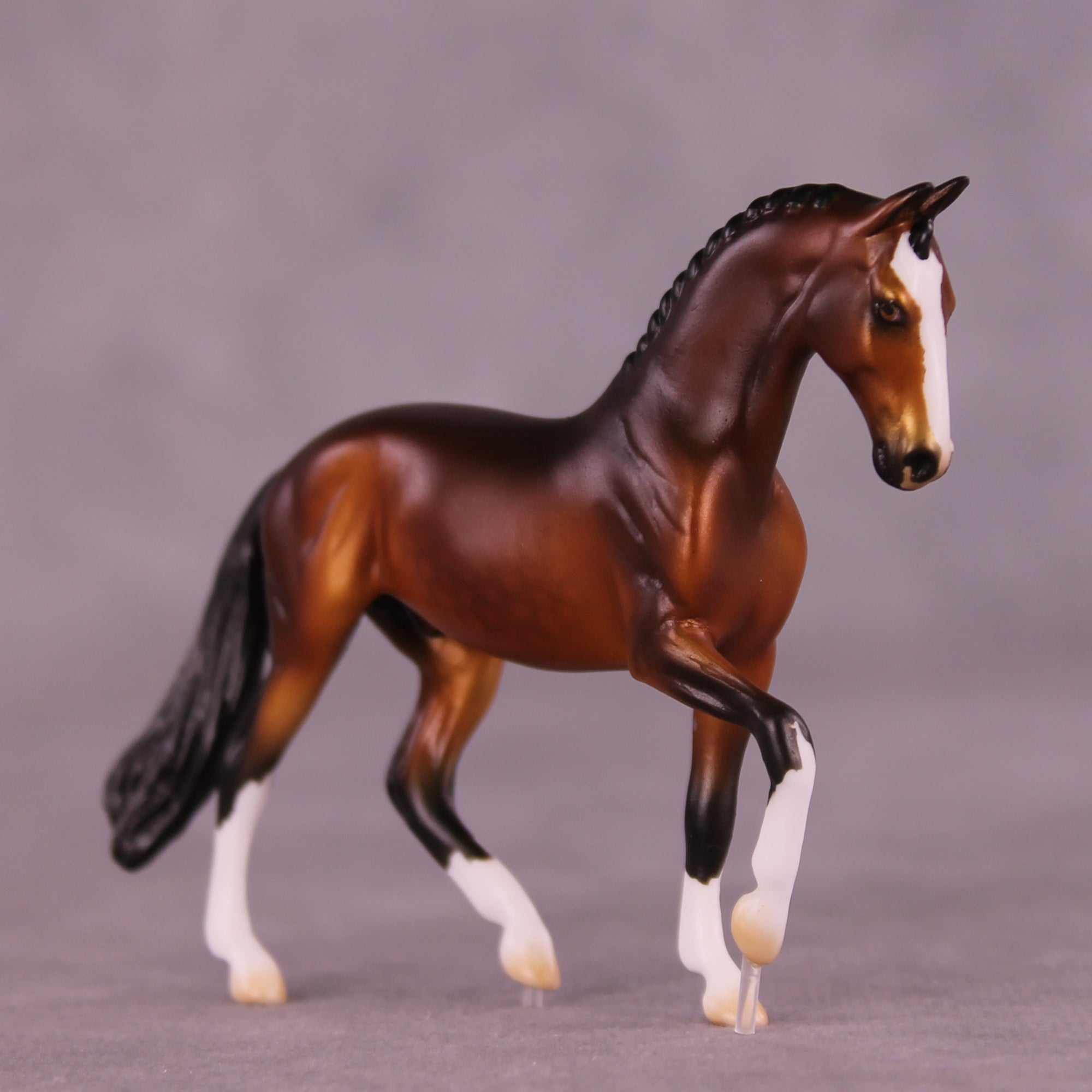 Preview: Pumpkin Spice Polka LE-5 EFCM Chip Warmblood by Ellen Robbins LHS25