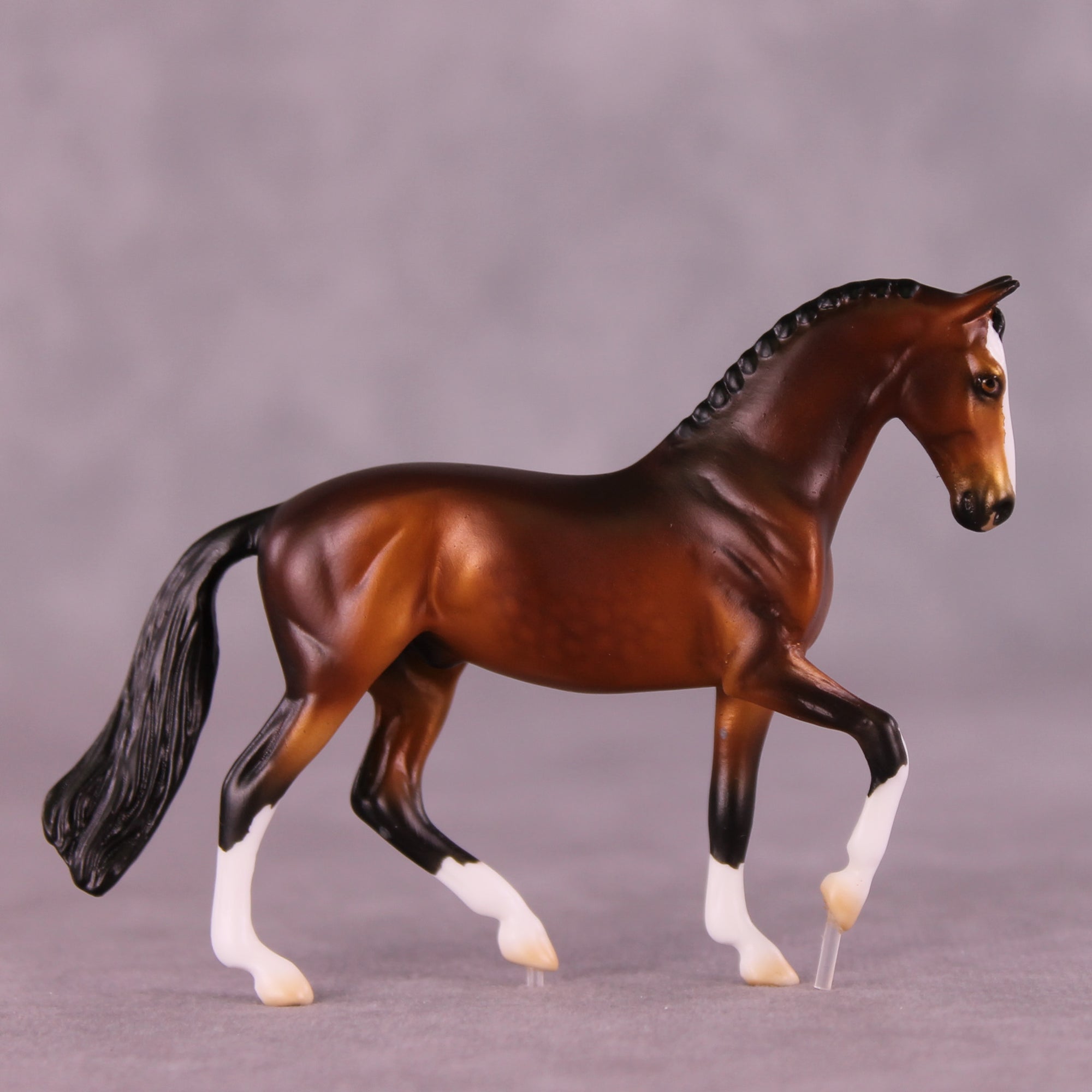 Preview: Pumpkin Spice Polka LE-5 EFCM Chip Warmblood by Ellen Robbins LHS25