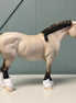 Alluvim OOAK Buttermilk Buckskin Custom Heavy Draft By Jess Hamill EQ24 MHP SS724