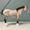 Alluvim OOAK Buttermilk Buckskin Custom Heavy Draft By Jess Hamill EQ24 MHP SS724