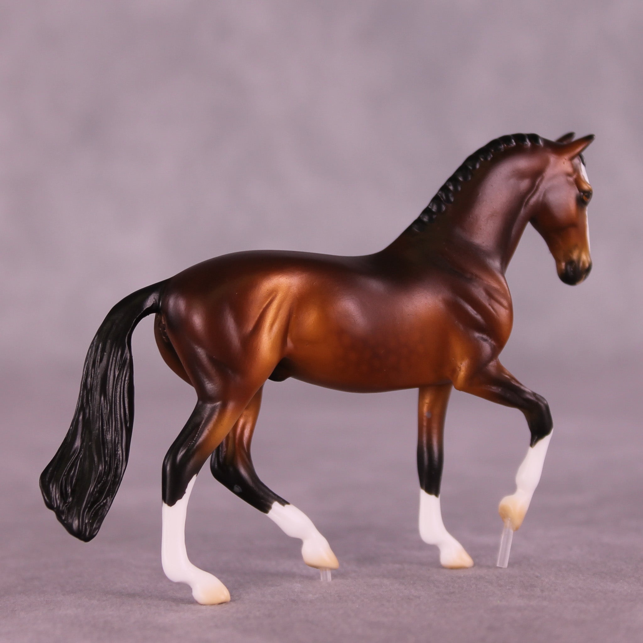 Preview: Pumpkin Spice Polka LE-5 EFCM Chip Warmblood by Ellen Robbins LHS25
