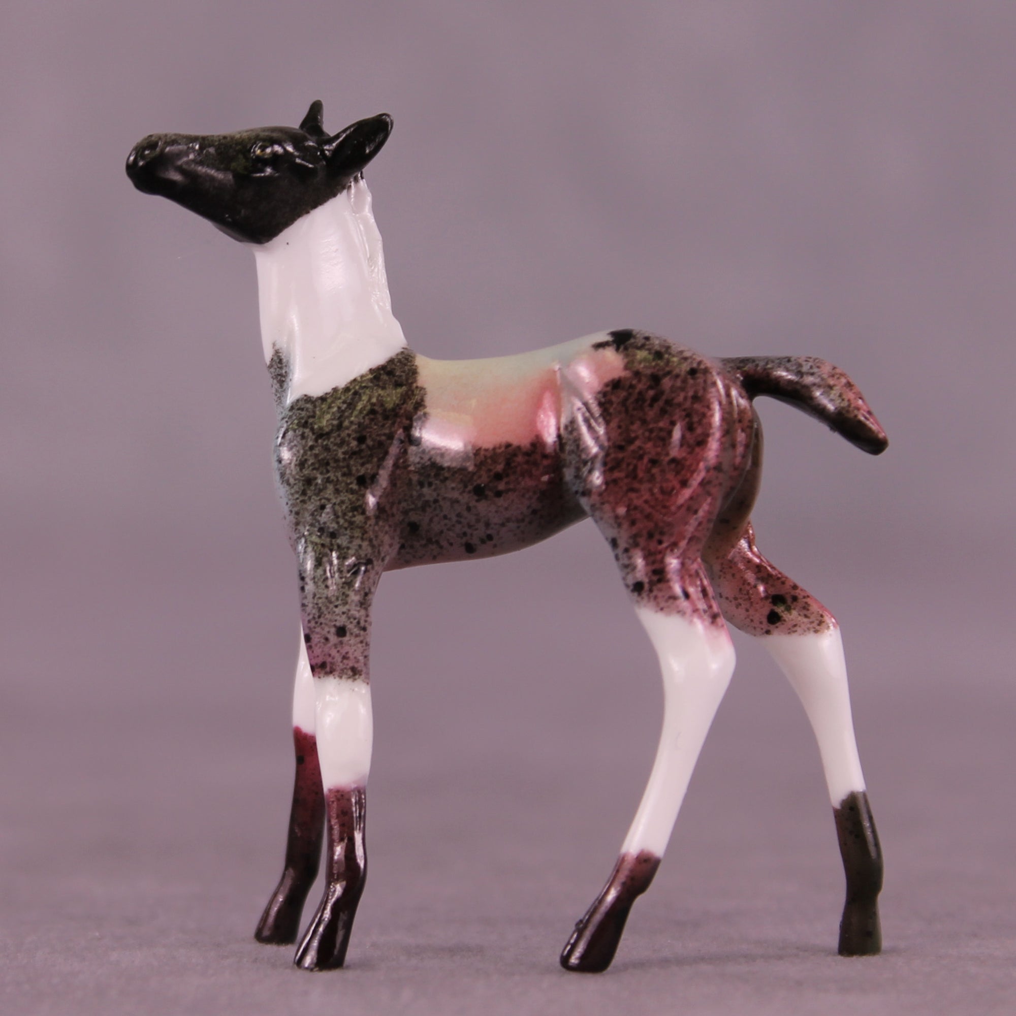 Petro OOAK Chip Foal by Kike (Enrique) Duarte MS25