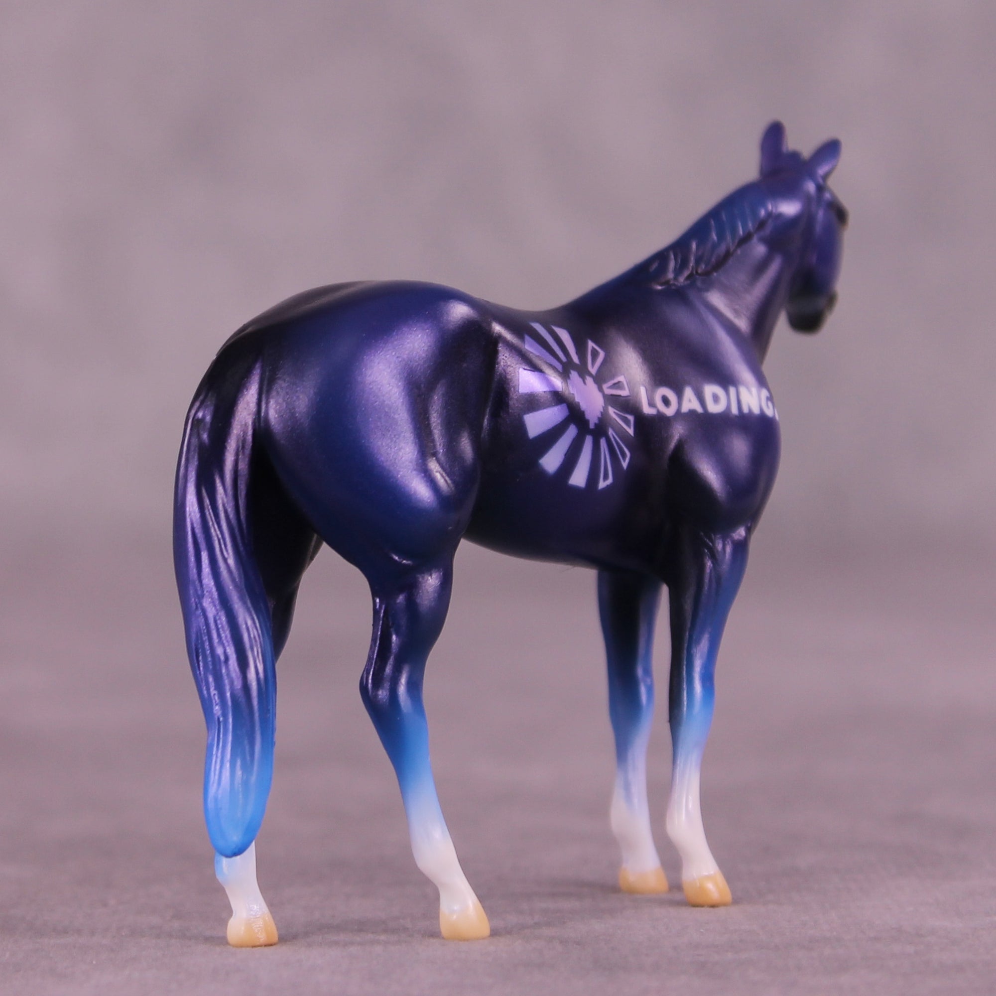Gamer Mom OOAK Chip Stock Horse by Kike (Enrique) Duarte SCD25